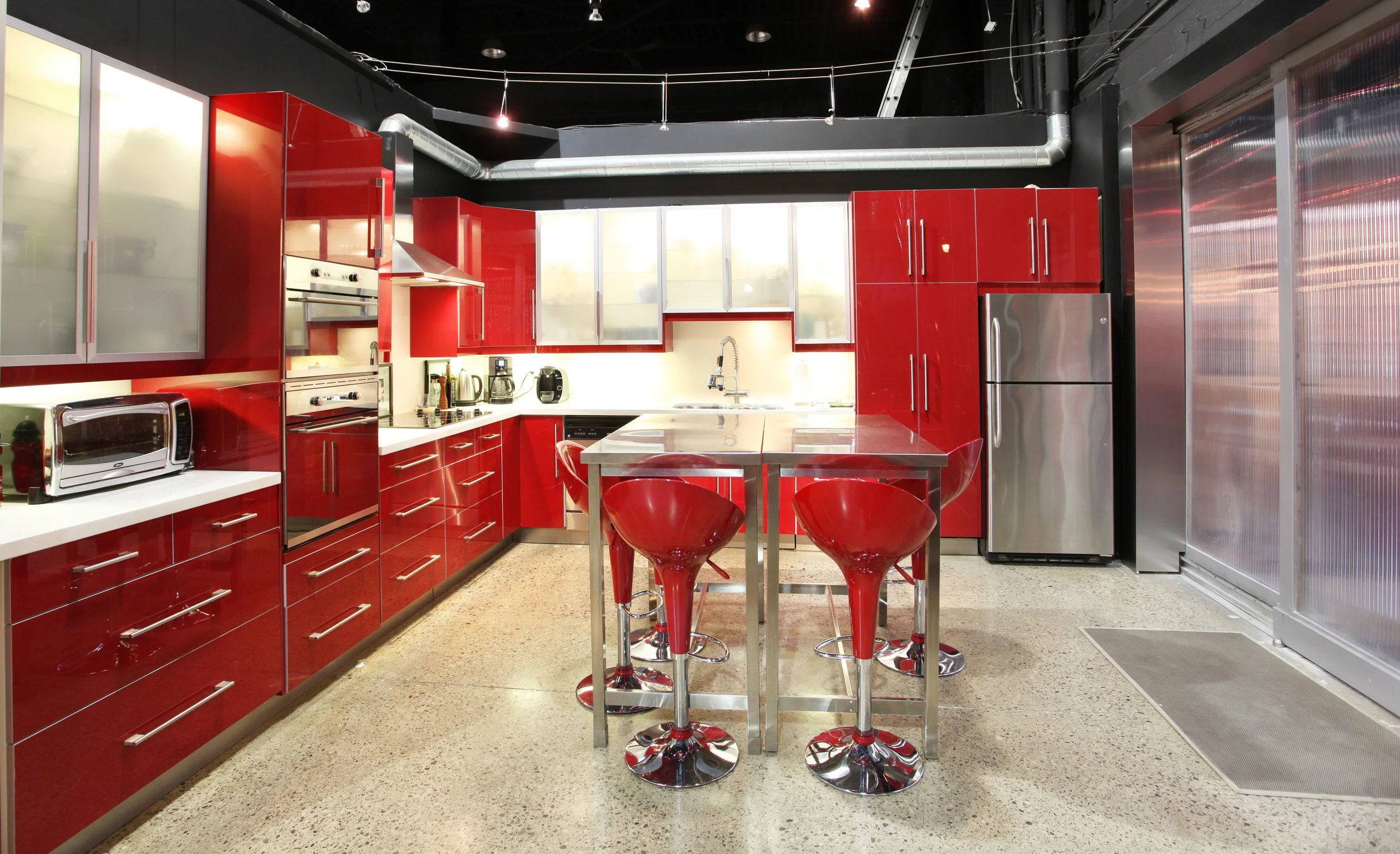   gourmet kitchen  