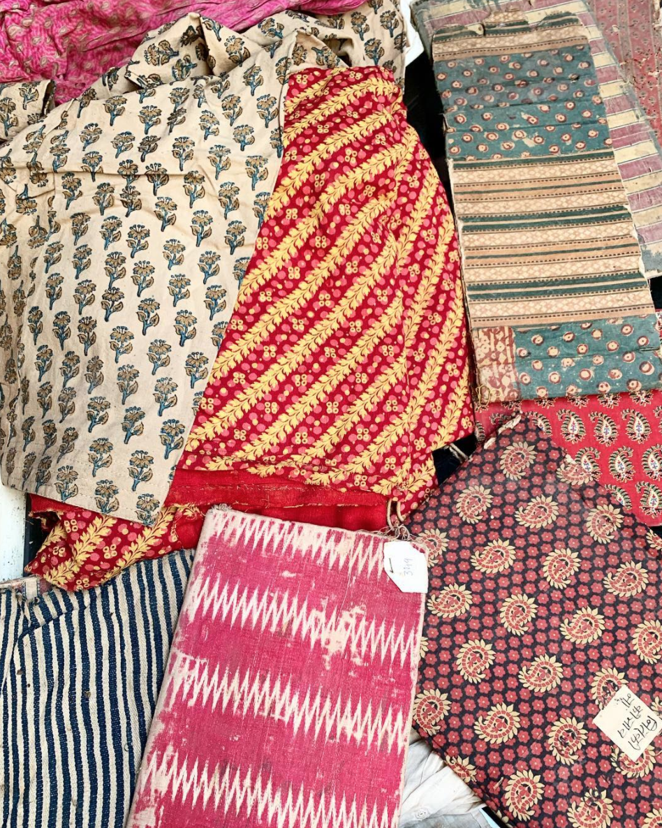 Samples from the textile collection
