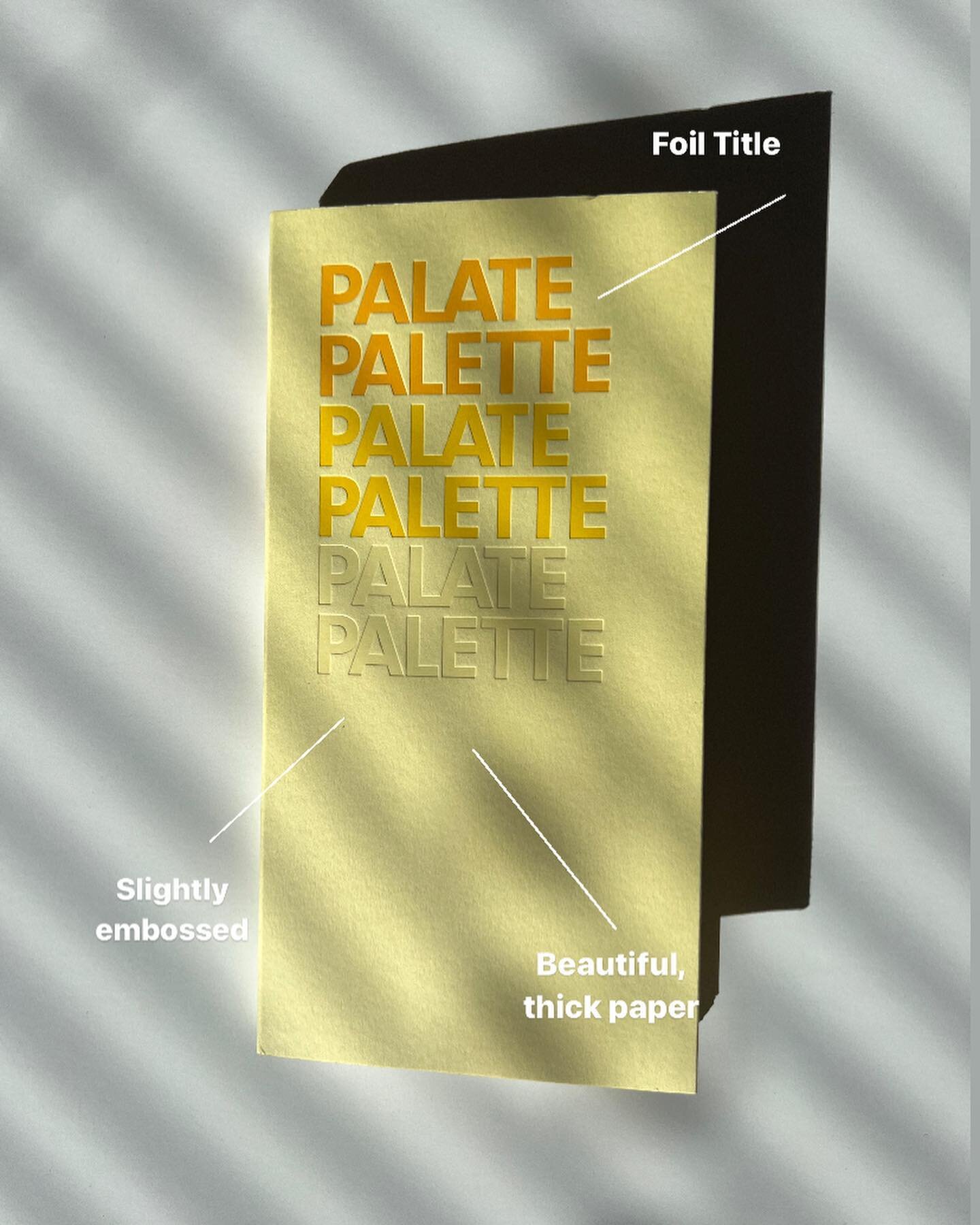 The design details I&rsquo;m in love with for @the_taste_curators first cookbook in our &ldquo;PALATE PALETTE&rdquo; series. It&rsquo;s the little things that are not just intentional, but functional and pretty. Grab your limited edition book while y