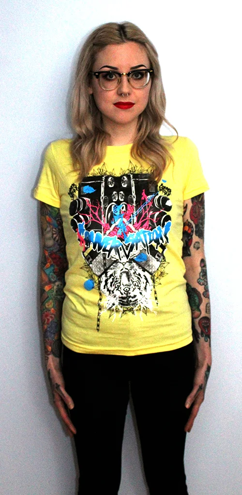Tiger Yellow Women's Tee