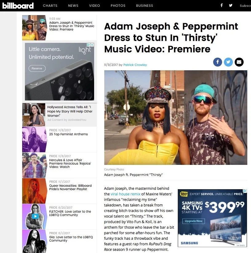 Thirsty Adam Joseph Peppermint Vito Fun KOIL Billboard.jpeg