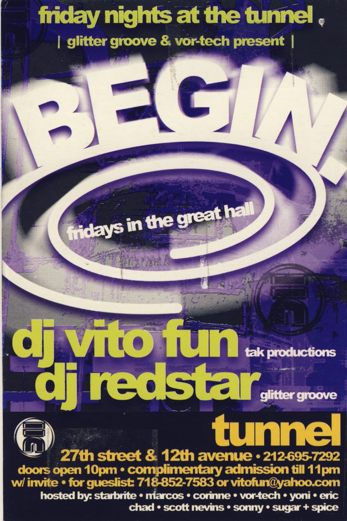 Begin Tunnel Nightclub NYC DJ Vito Fun Redstar 1.jpeg