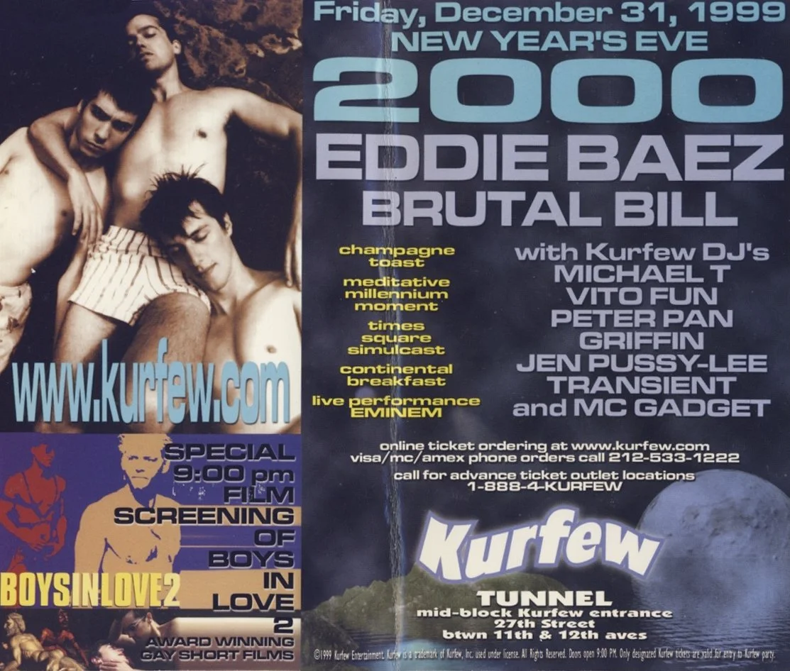 Kufew At Tunnel New Years Eve 2000 DJ Vito Fun Michael T Eddie Baez Brutal Bill Peter Pan Jen Pussy-Lee MC Gadget Eminem.jpg