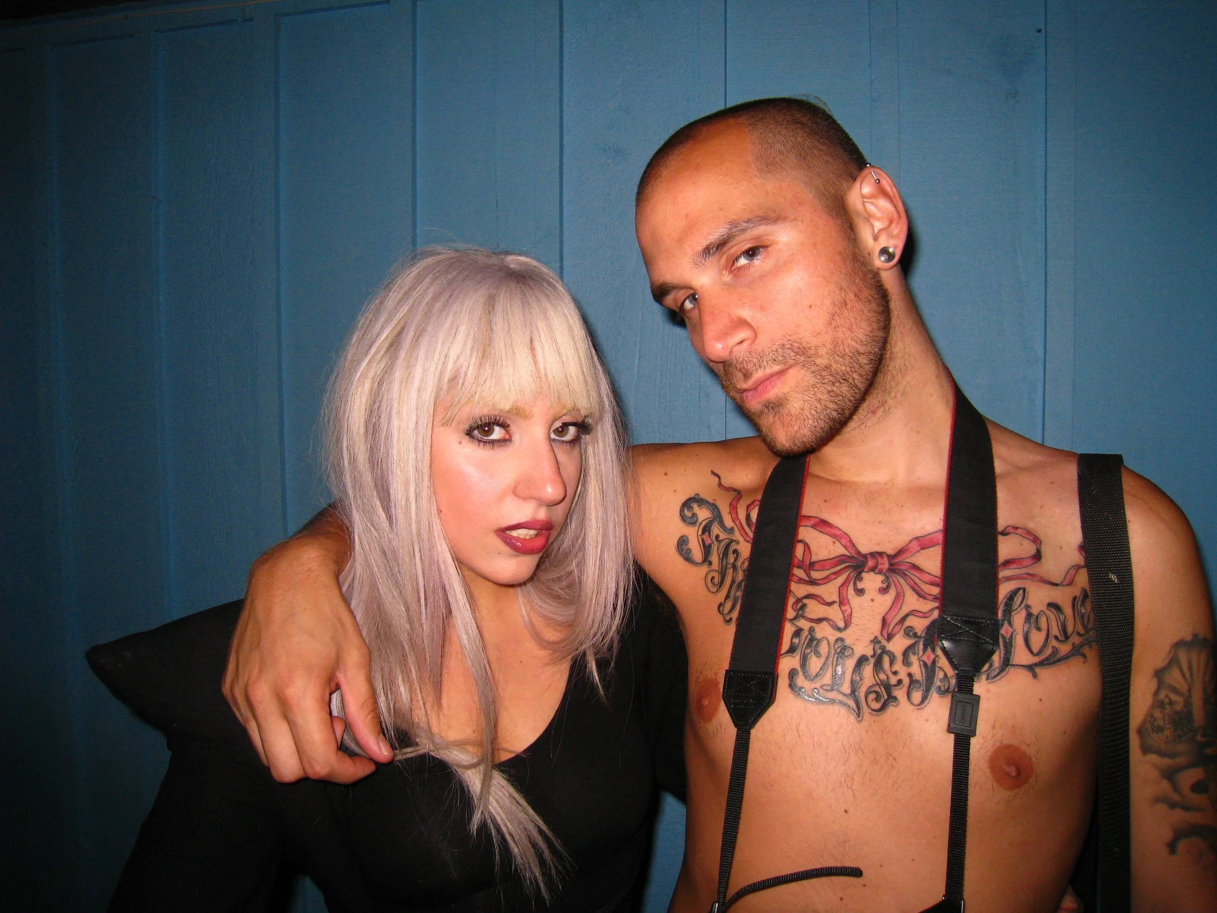 Lady Gaga At The Ice Palace August 8 2008; Lady Gaga & Vito Fun 1.JPG
