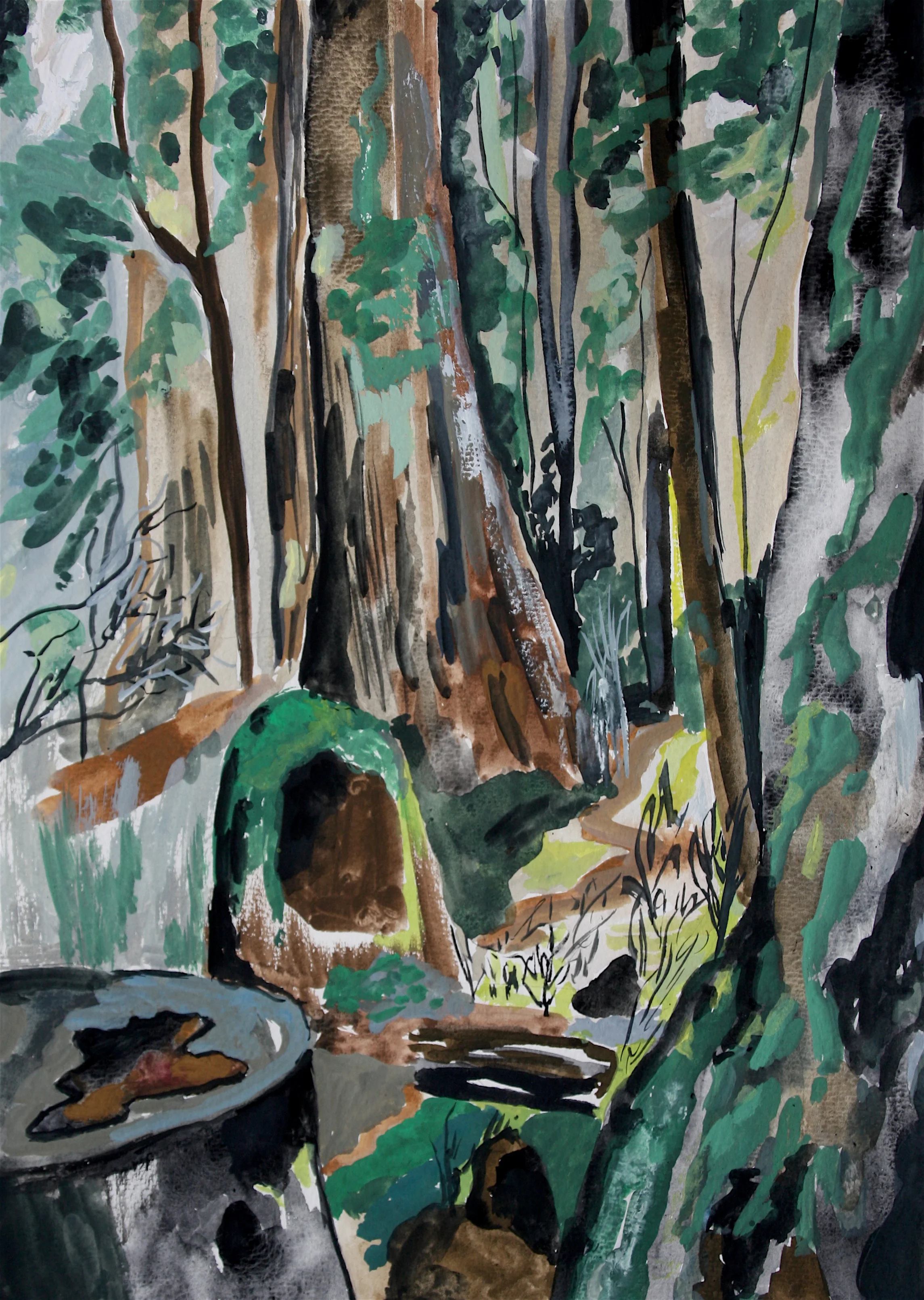 Hoh Rainforest Art Print