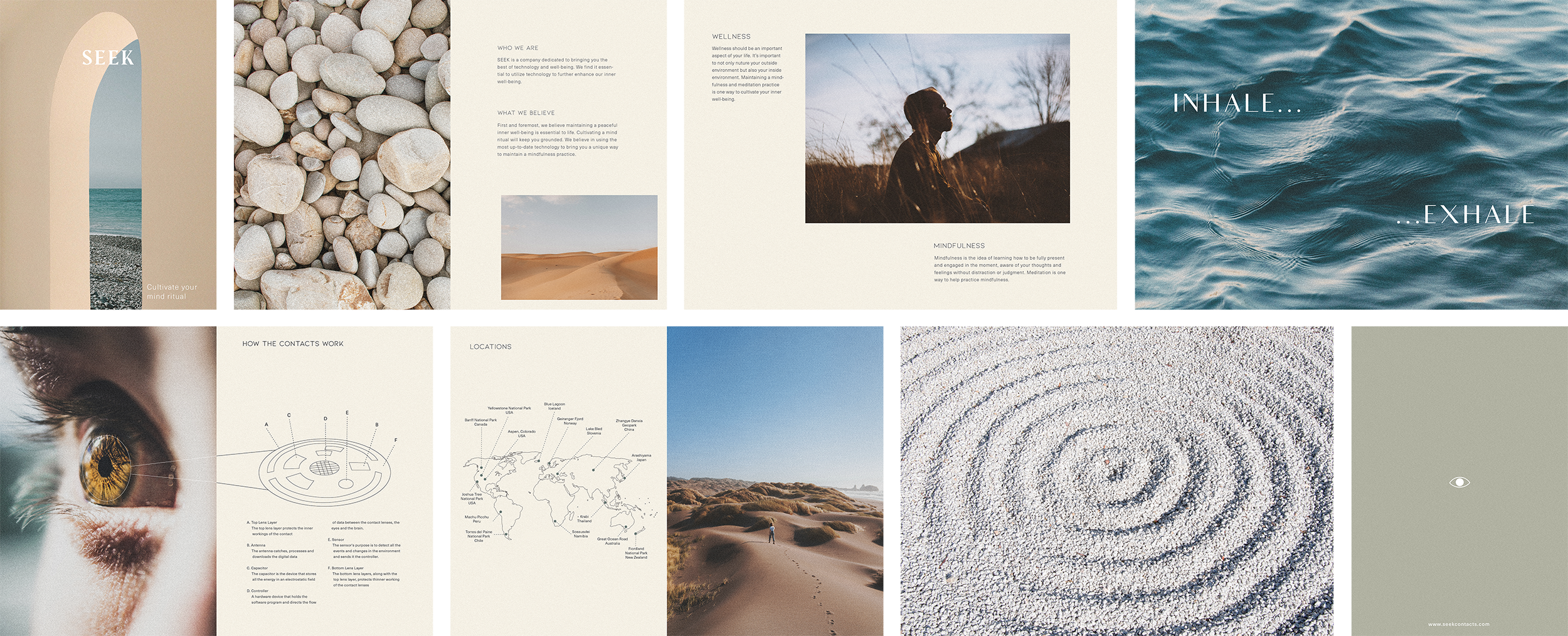 Brochure spreads