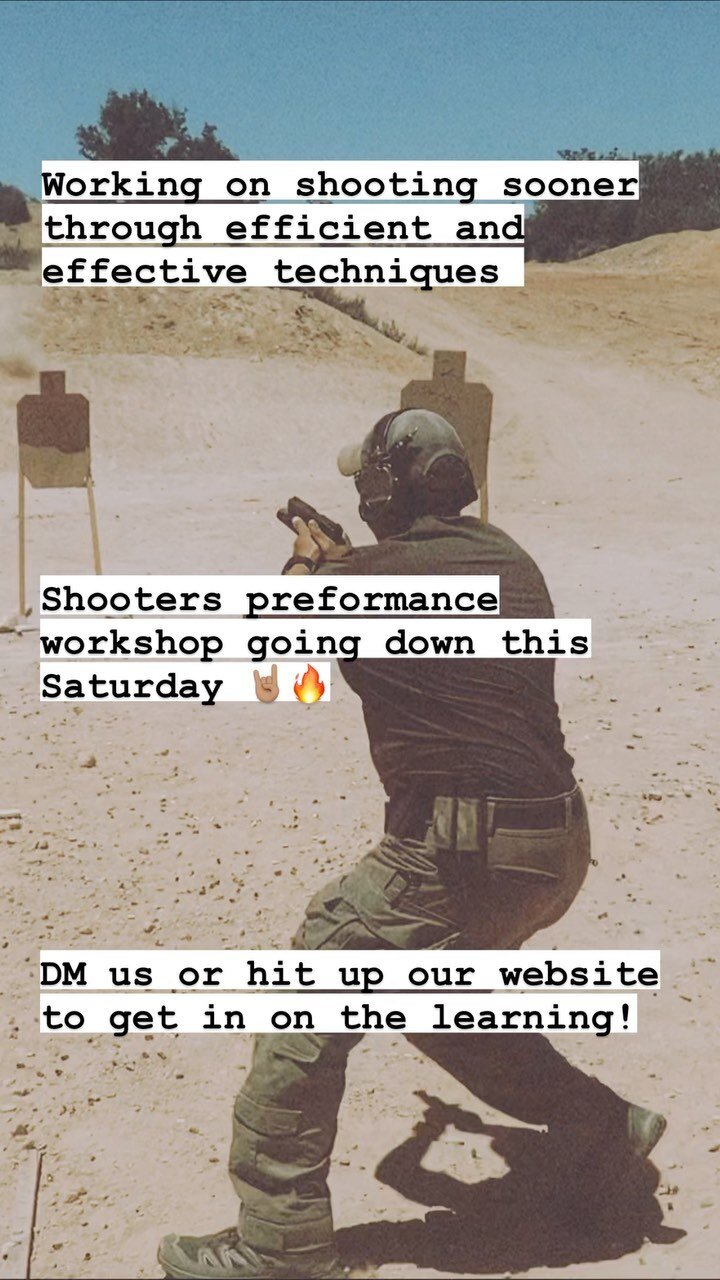 Join us this Saturday for our Shooters Performance Workshop @wcgunclub
Sign up on Paratustraining.com
This training day will be built around exactly what students want to work on. Everything from target transitions to visual aggression to movement