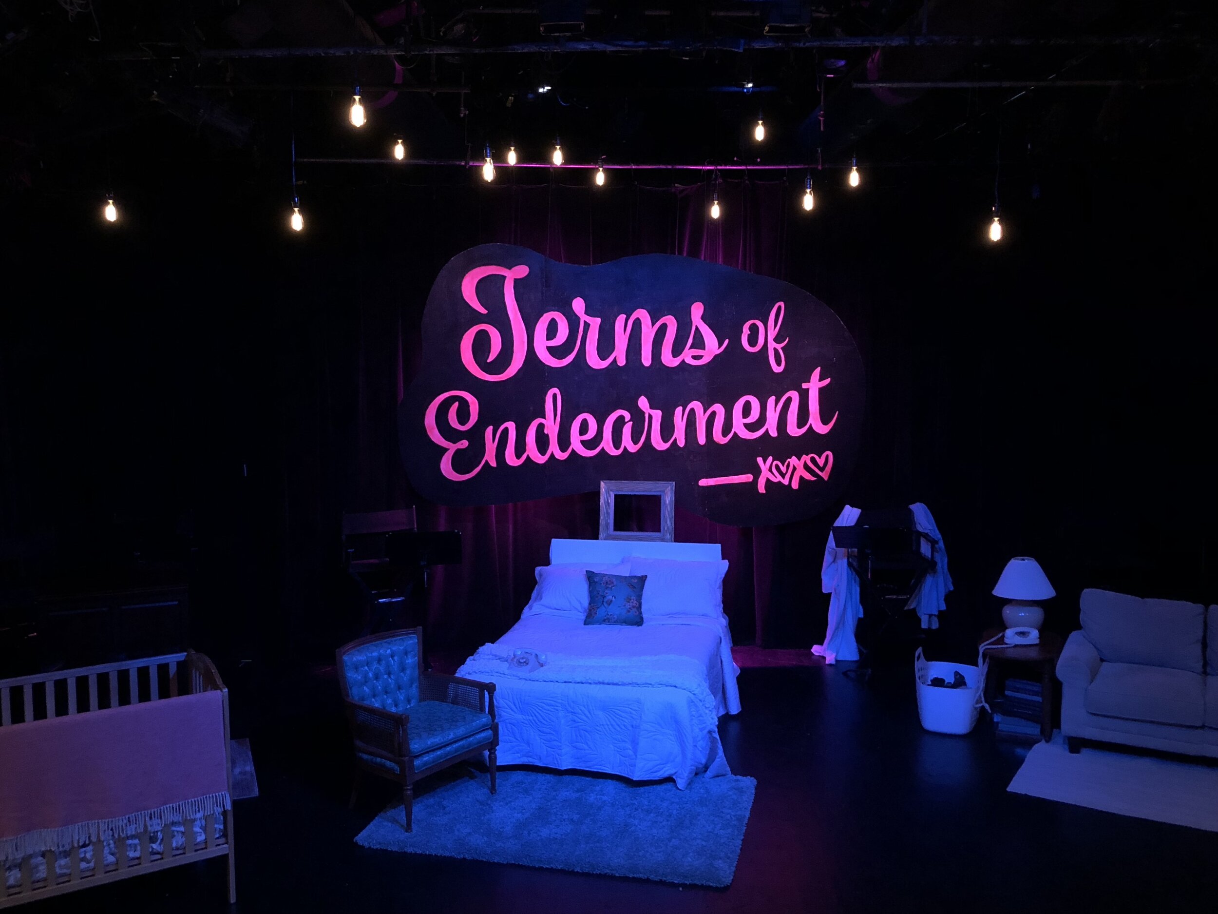   Terms of Endearment  (Staged Reading) Theatre Workshop of Nantucket 2018. [Production Designer] 