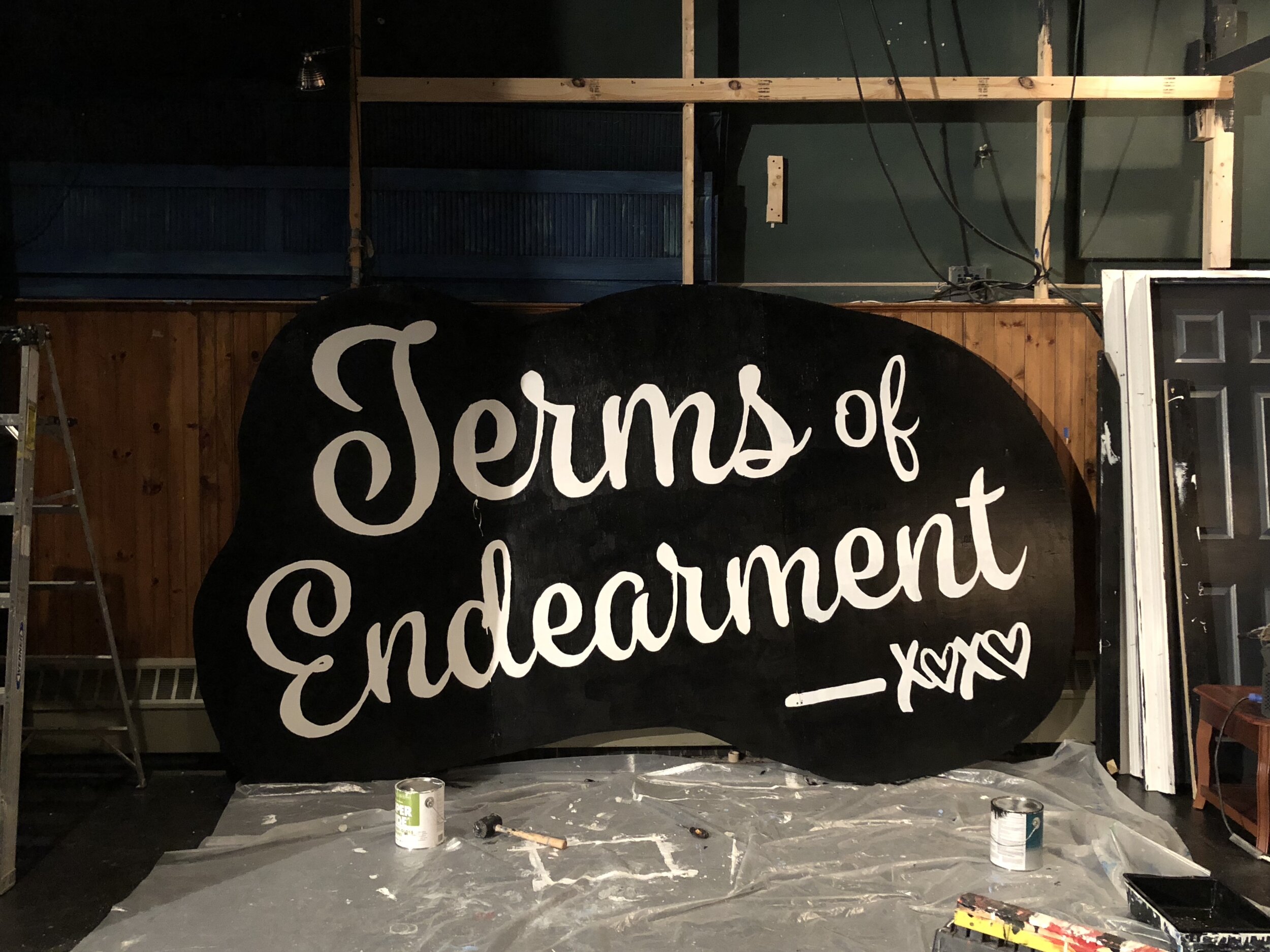  Progress Photo 2/3.  Terms of Endearment  (Staged Reading) Theatre Workshop of Nantucket 2018. [Production Designer] 