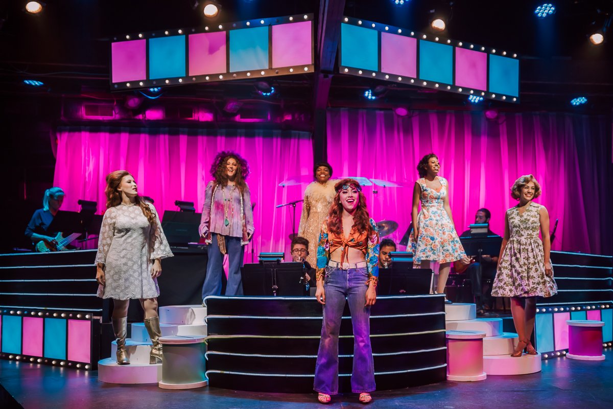   Beehive: The 60’s Musical . The Mac-Haydn Theatre 2021. [Production Stage Manager] Photo by Ann Kielbasa. 