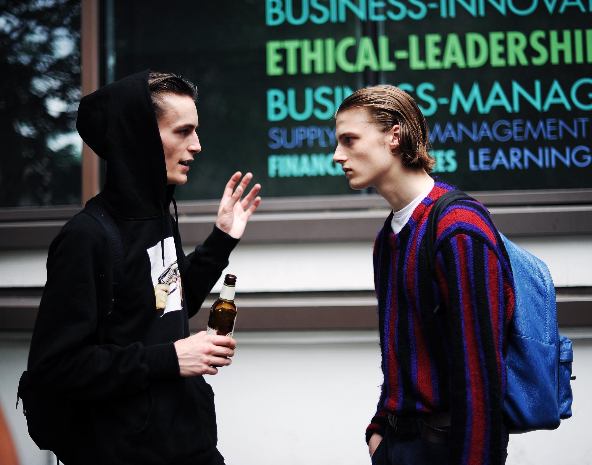 Jack Chambers @ Elite Models + Hugh Laughton Scott @ Storm Models
