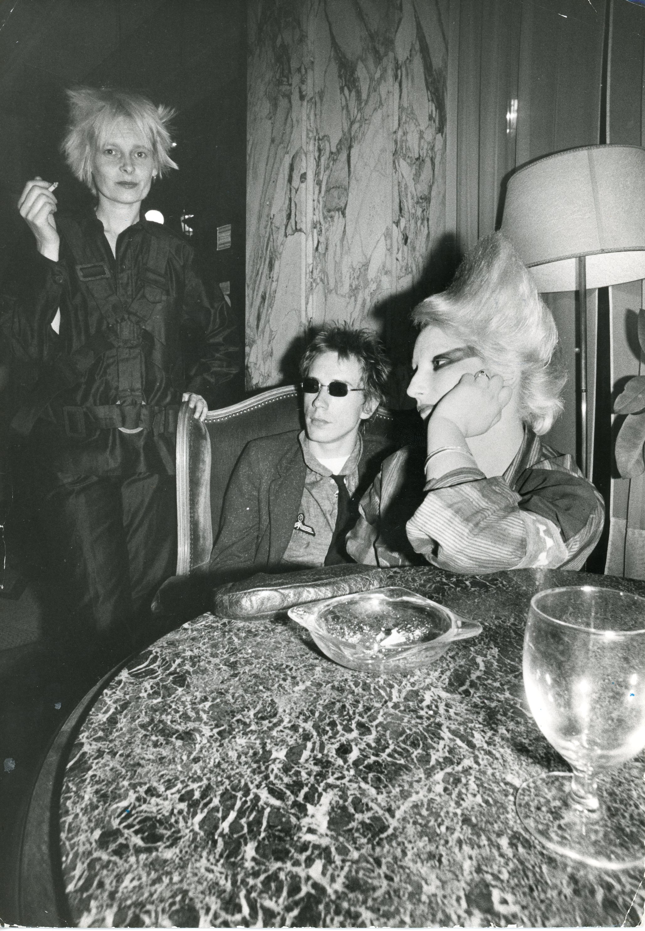 Vivienne Westwood, Johnny Rotten, and Jordan 1970s © Ray Stevenson. Courtesy of Rex Shutterstock.