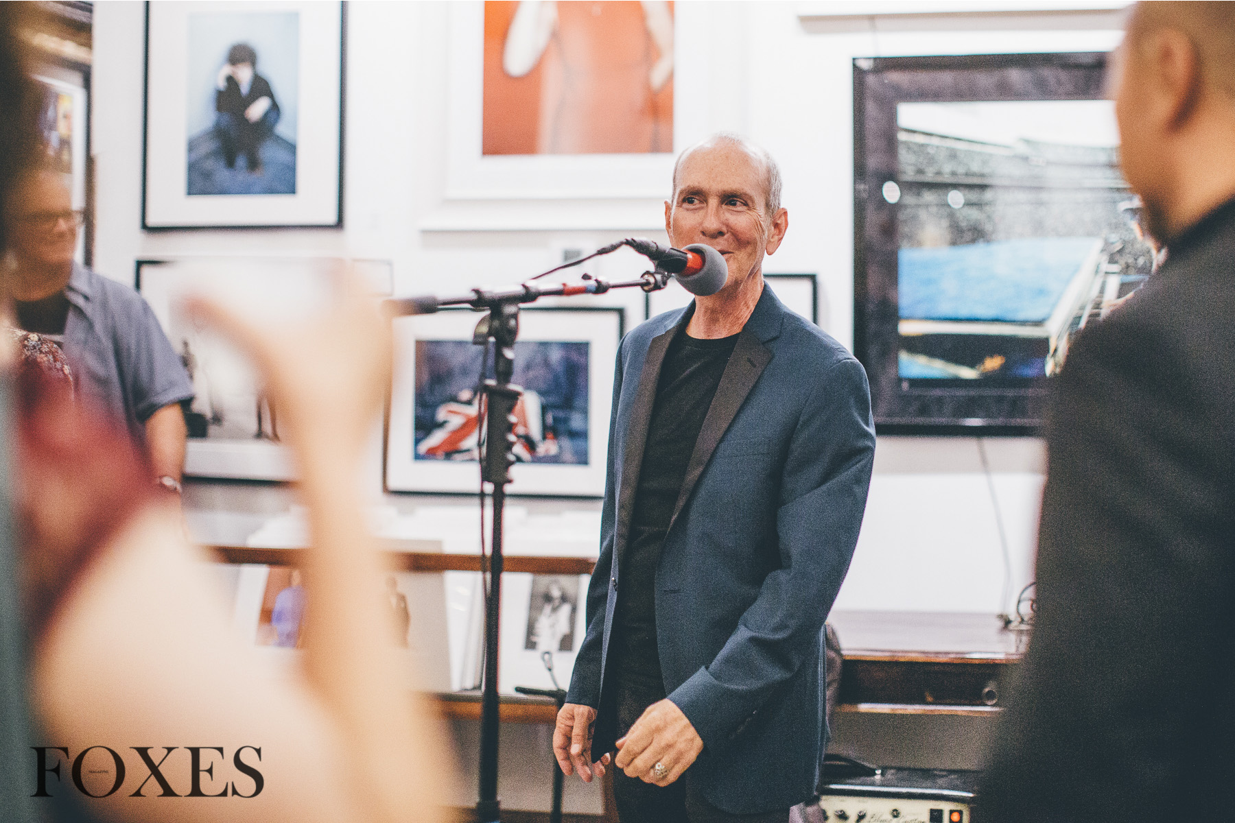 Sam Milgrom, owner of Mr. Musichead Gallery