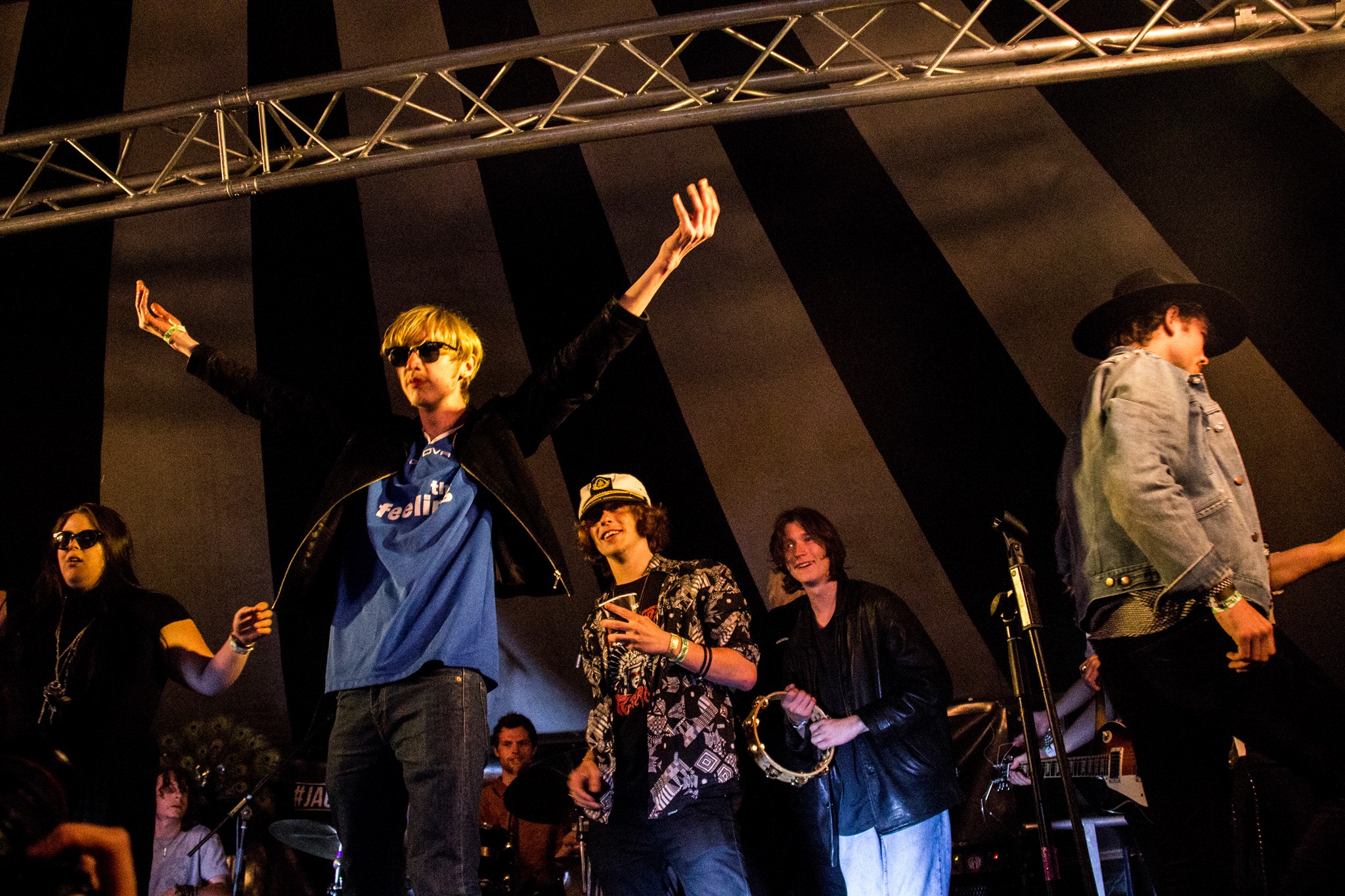 The infamous "Keith Moonwalk" supergroup.