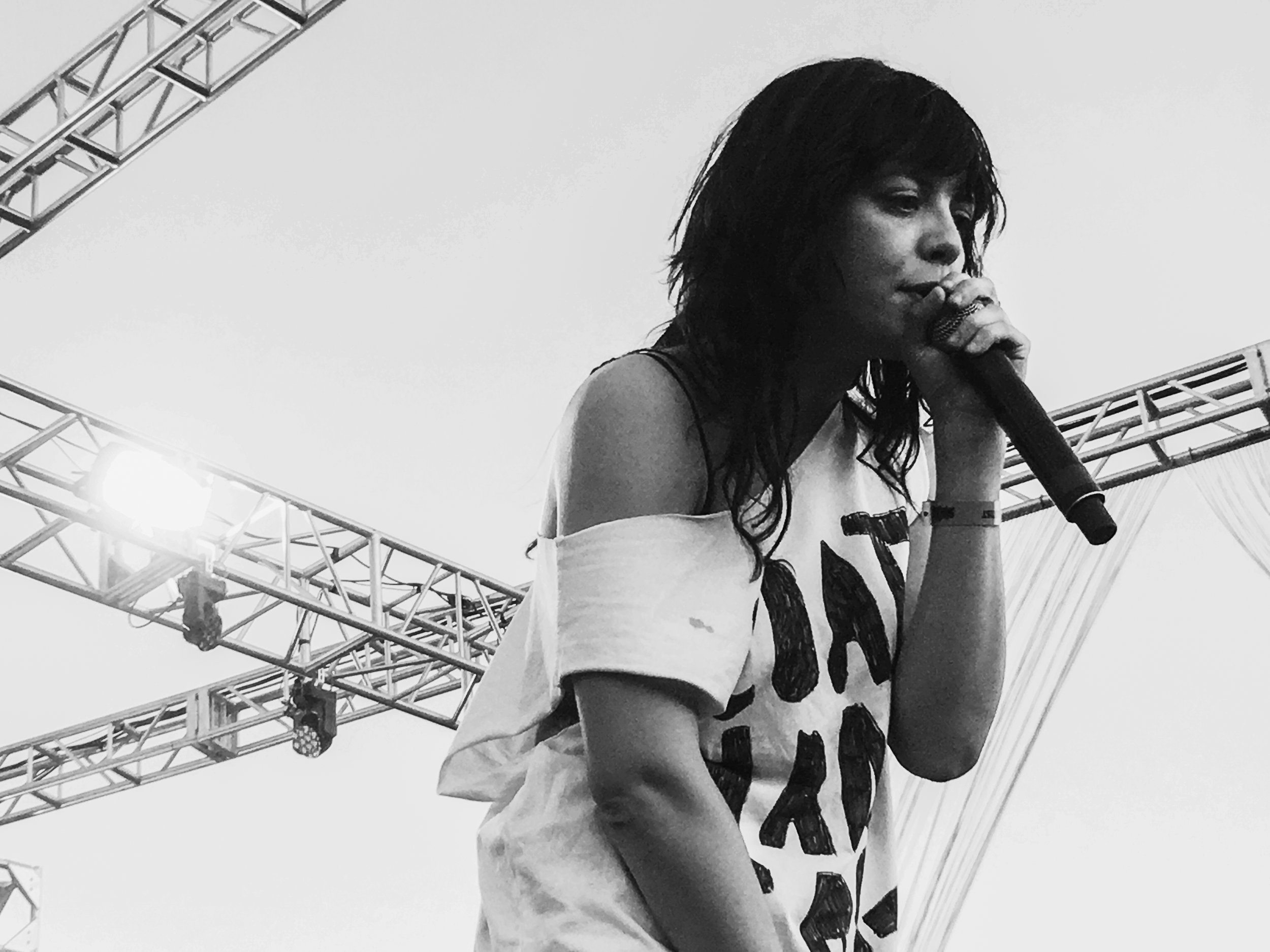 Julia Kugel of THE COATHANGERS.