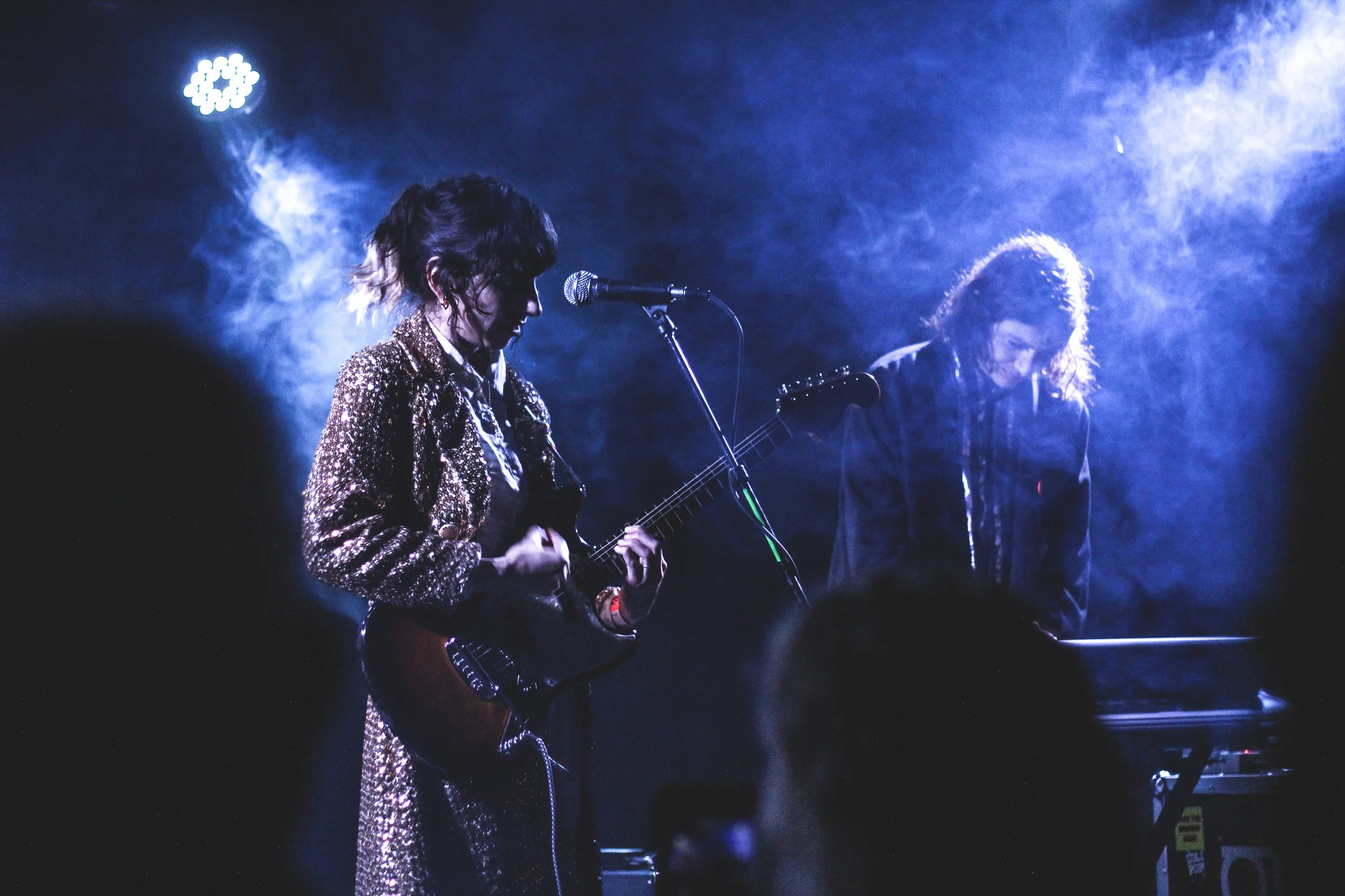 Laena Geronimo & Jeff Fribourg shot by David Evanko (MINIVAN Photography).