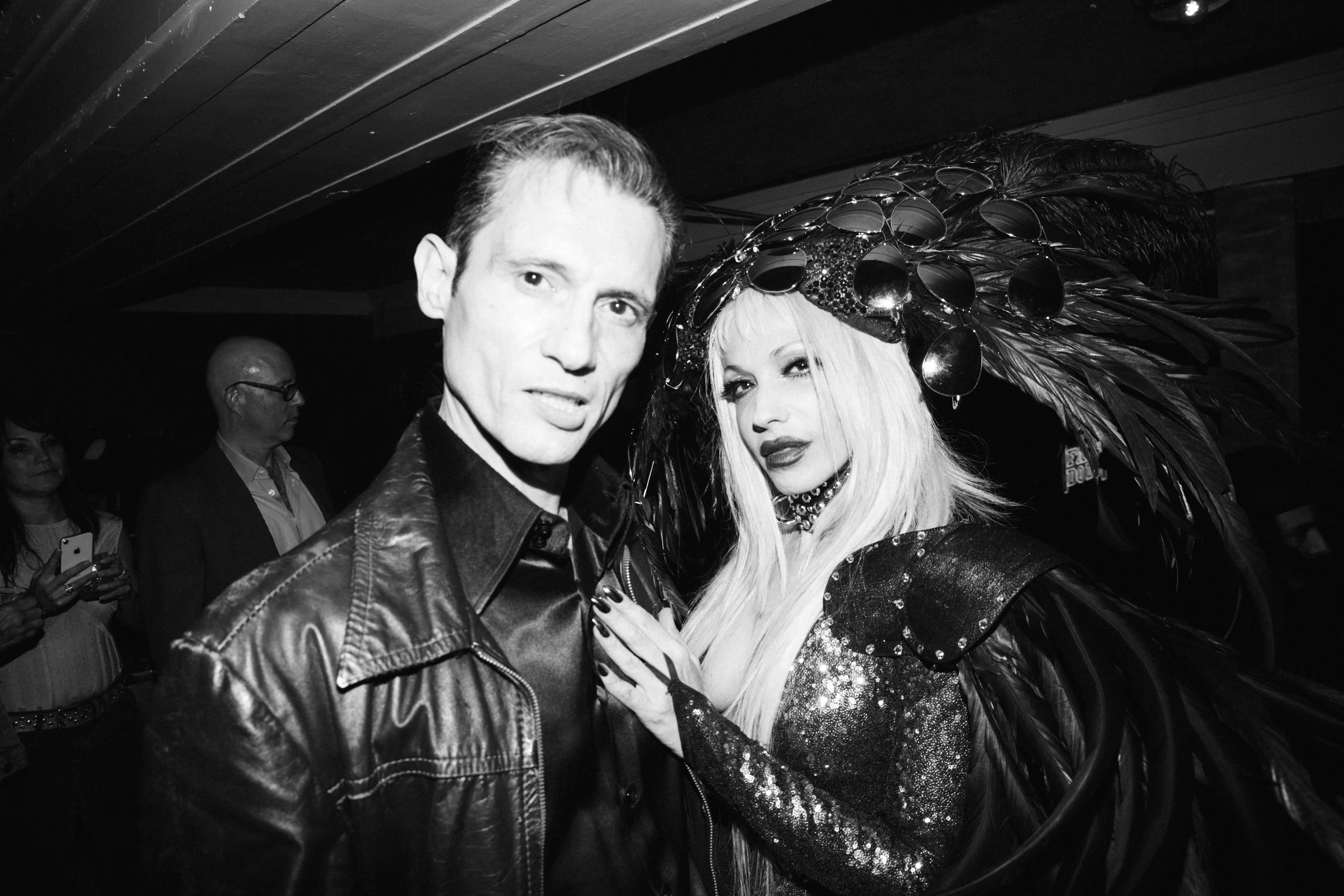 Rita D’Albert and friend.