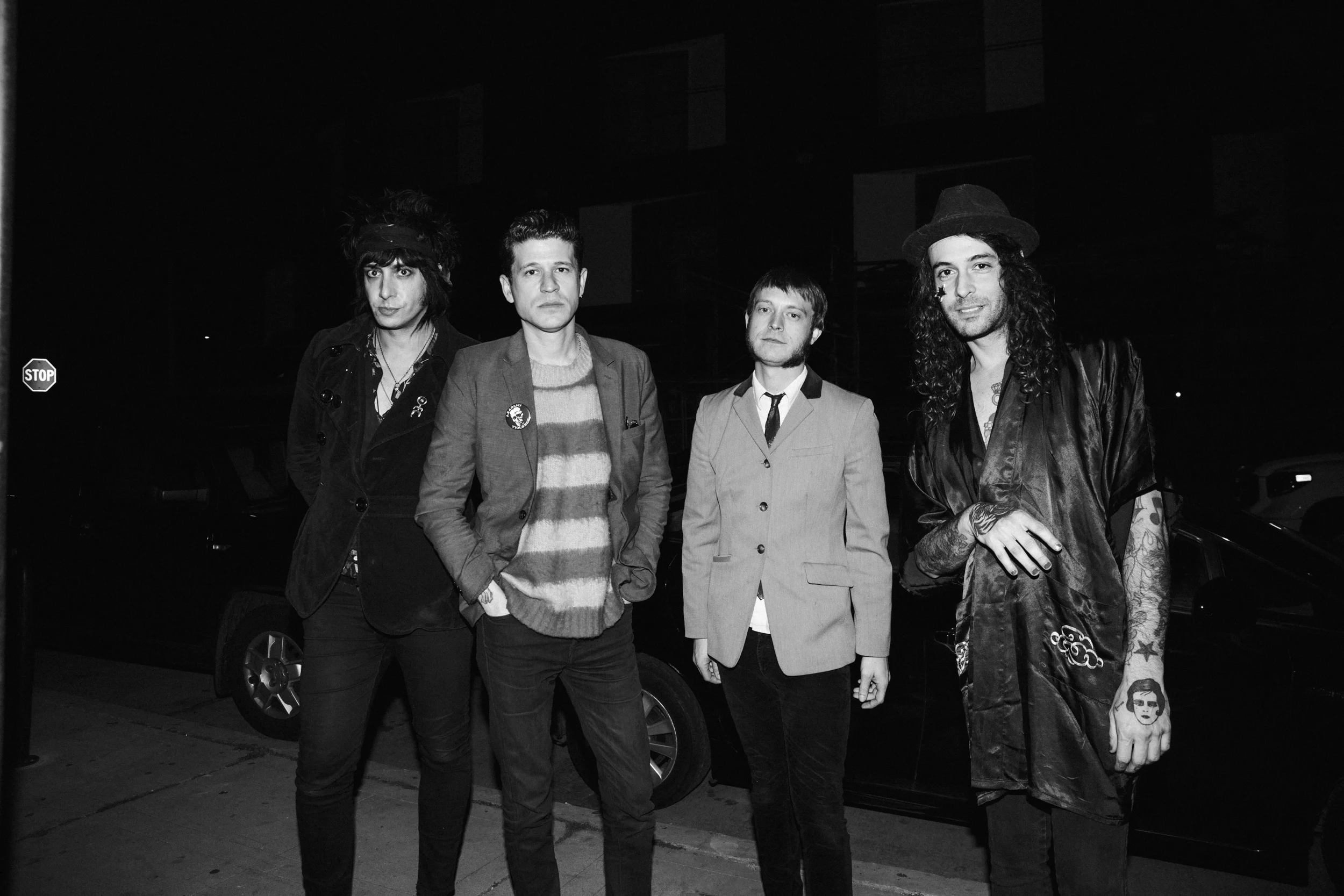 Gregg Foreman, Brandon Welchez (Crocodiles), John Tyree and Zeh Monstro.