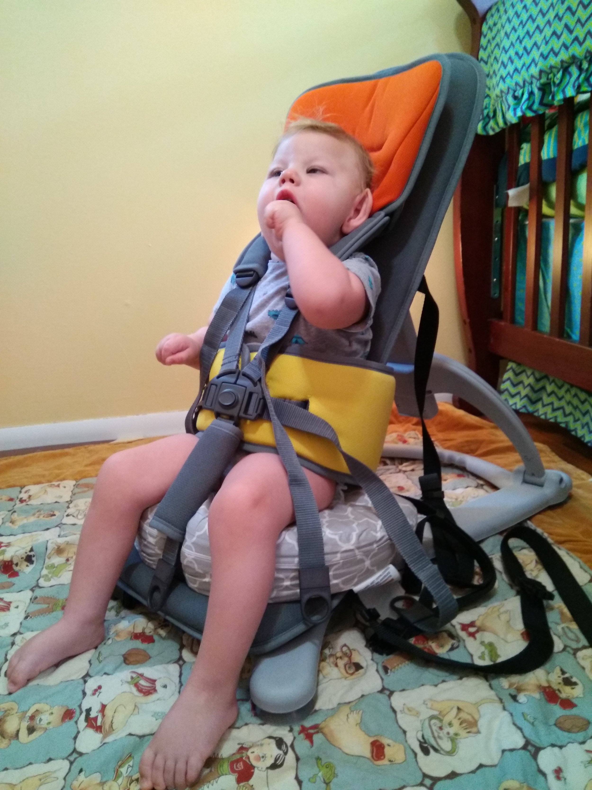 Liam in GoTo Chair from Holton's Heroes