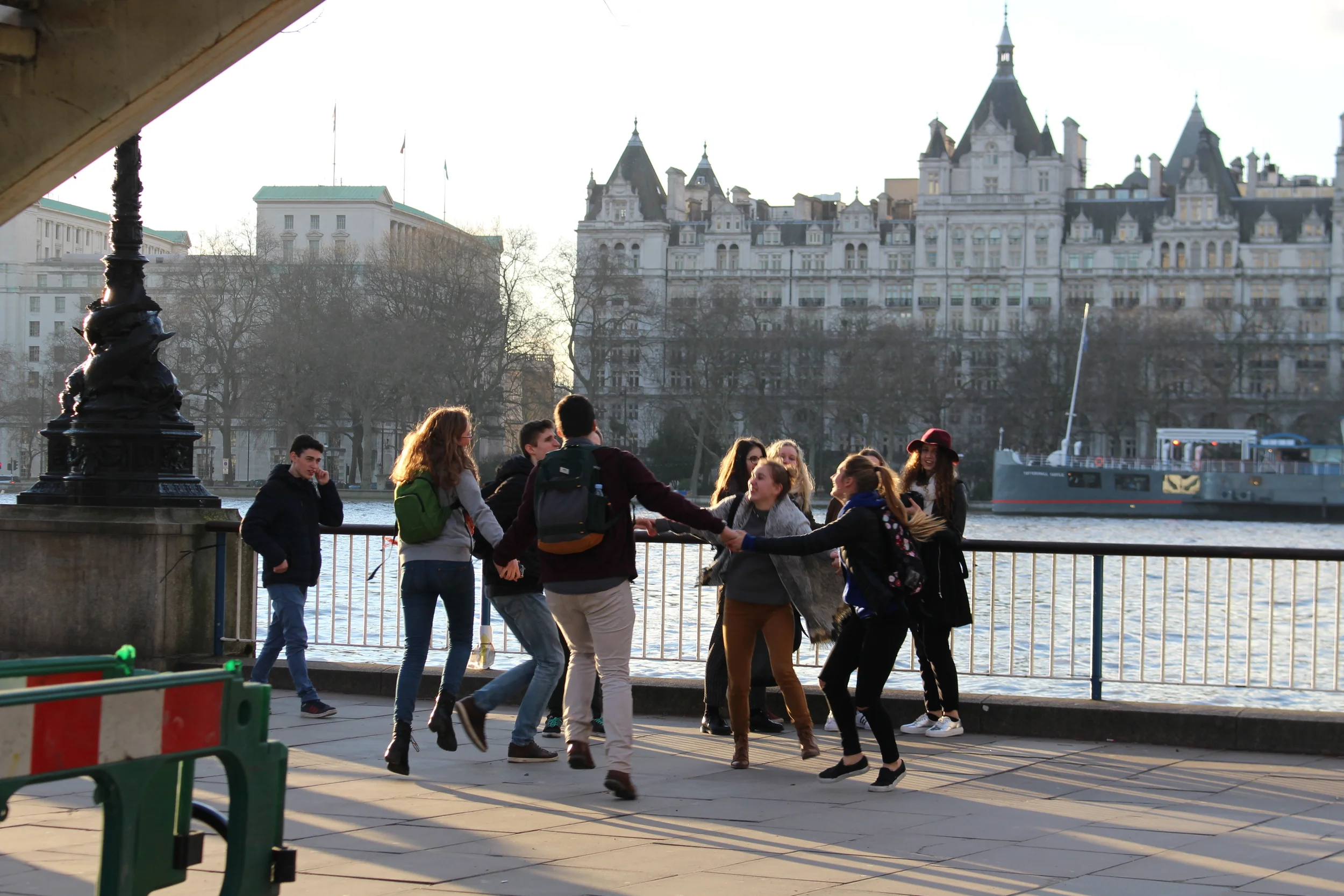 Au bord de l'eau, @Londres