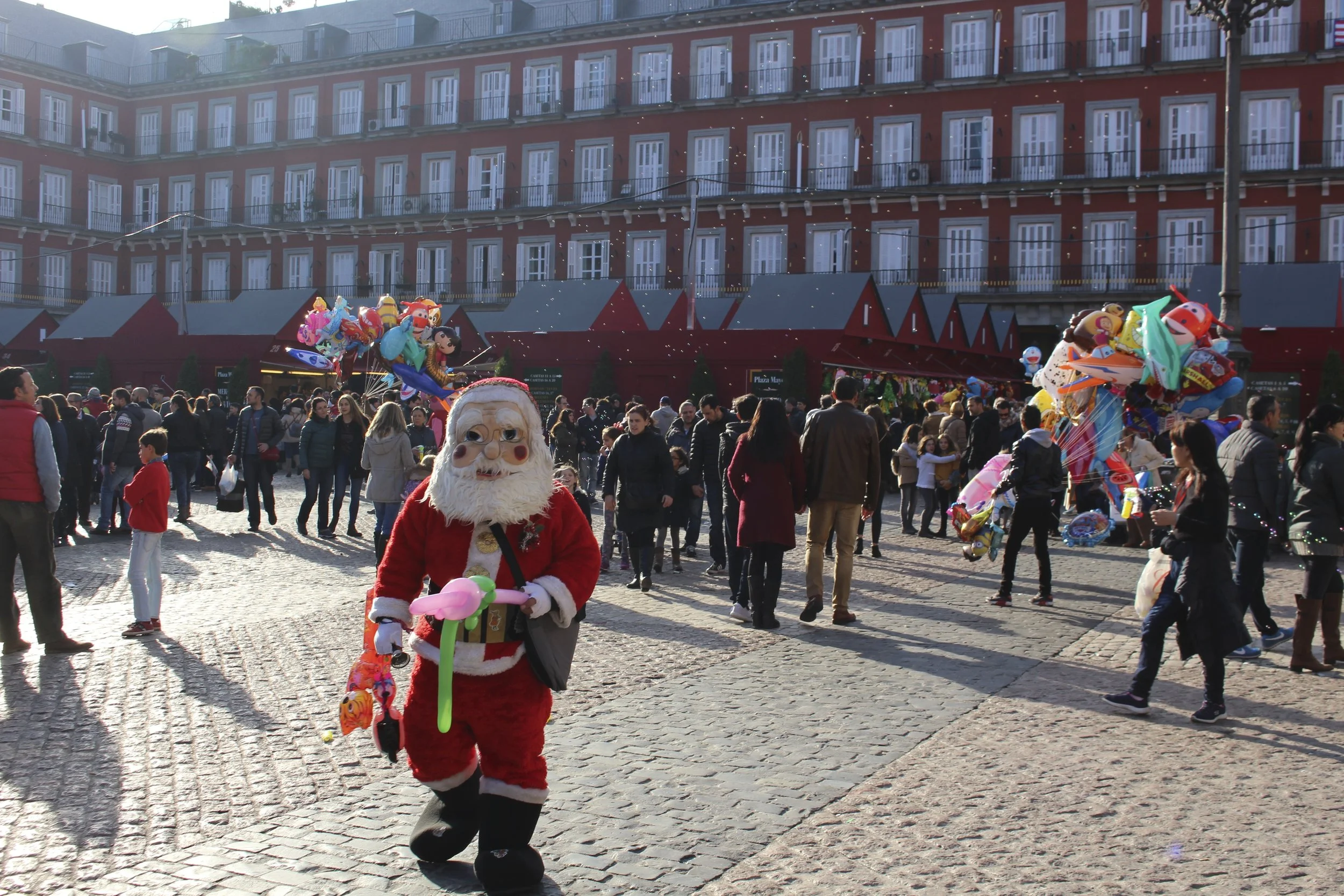 Père Noël en vadrouille, Madrid