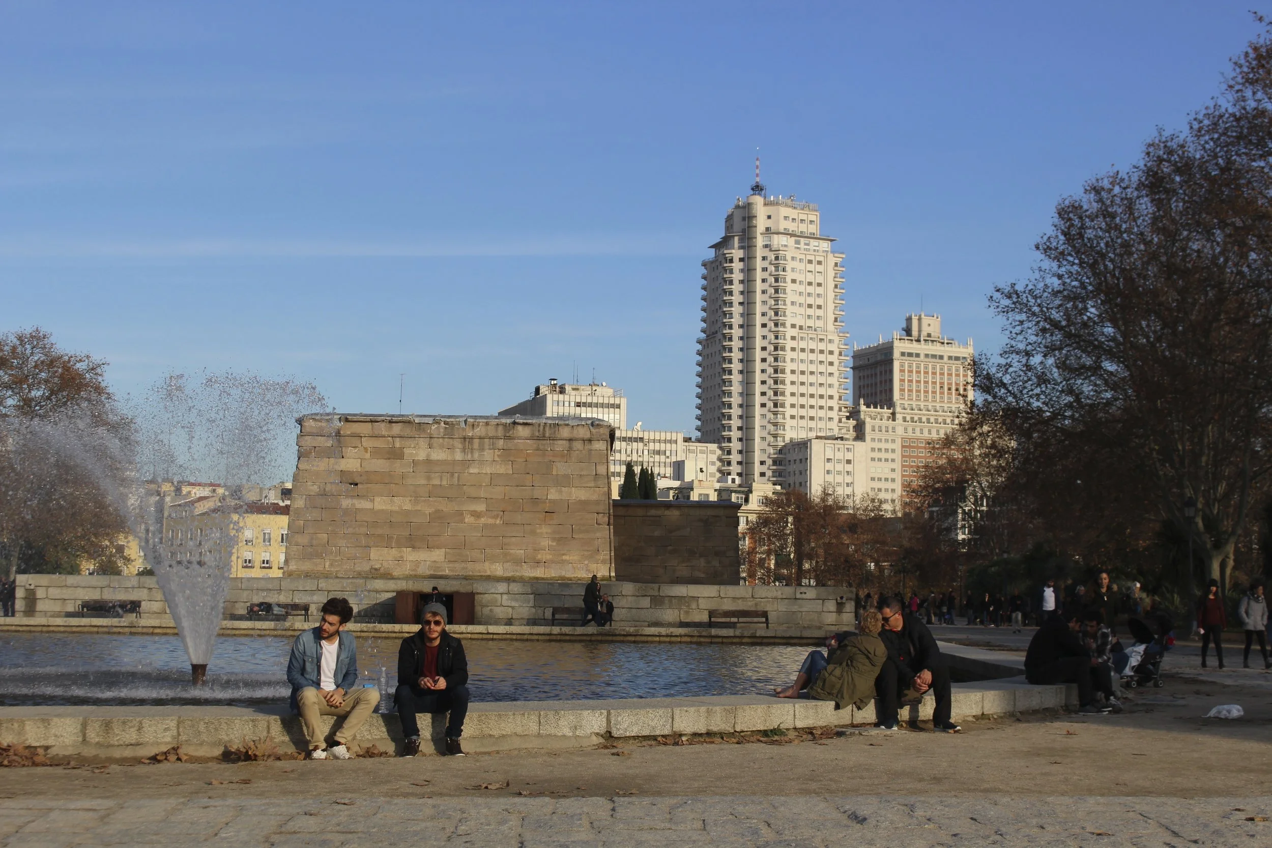 Madrid under the winter sun :)