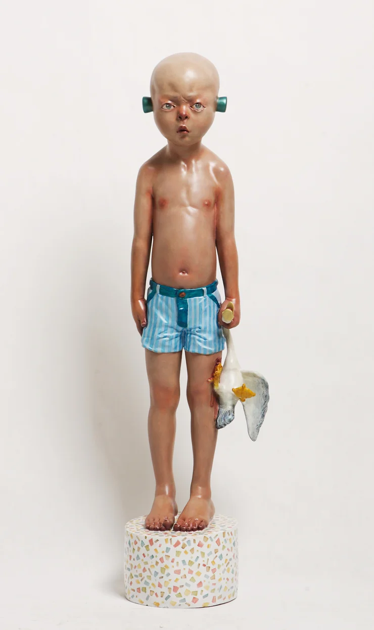 “What’s up? No bird ever” Sculpture, Fiberglass Limited edition, No. 4 of 8 115 x 30 x 25 cm 2008
