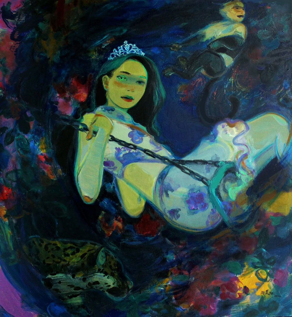 "Princess" Oil on Canvas 120 x 130 cm 2012