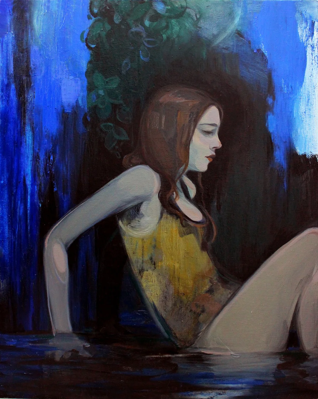 "Wet" Oil on Canvas 80 x 100 cm 2012