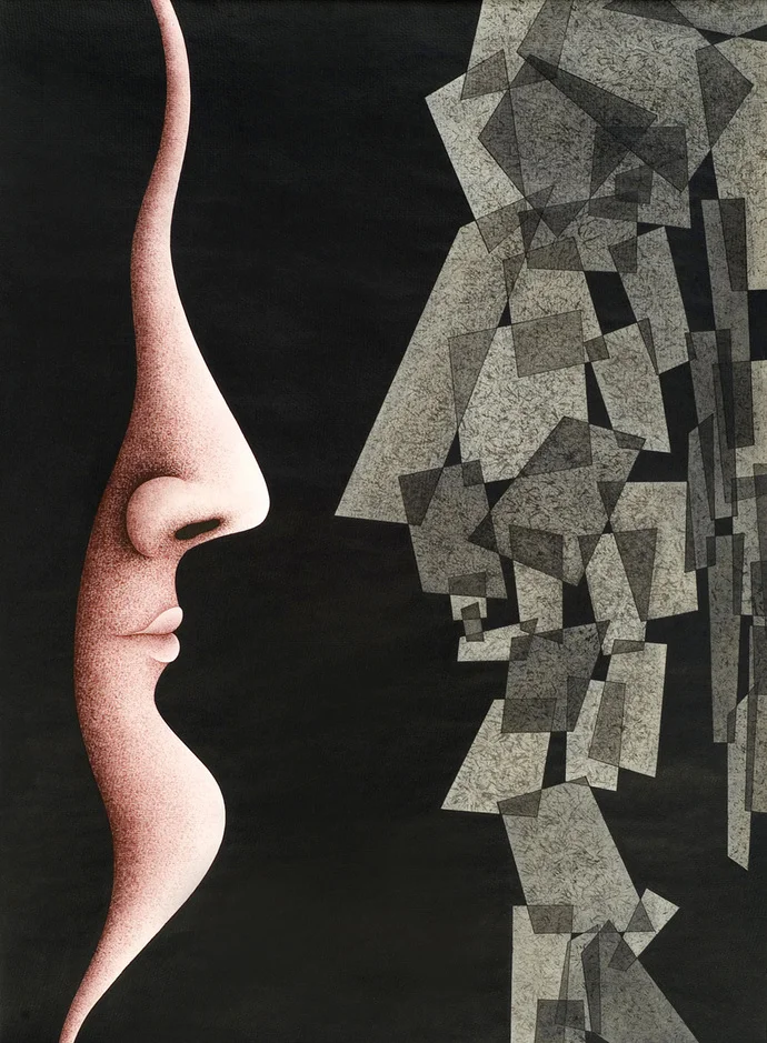“Mirror image” Print, Limited edition, No. 6 of 10 48 x 63 cm 2011