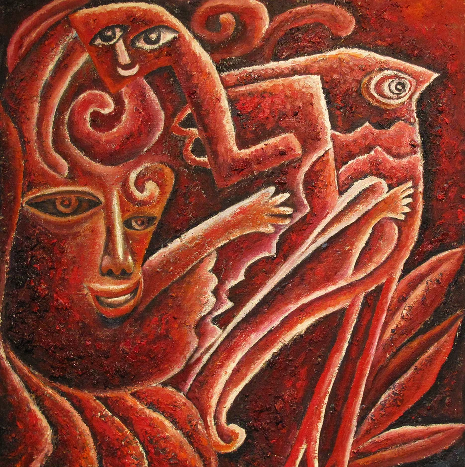 “Fairy Tale 2” Oil on Canvas 45 x 46 cm 2011