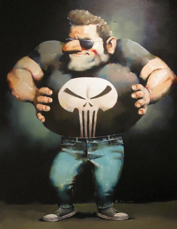 “Cool man 2” Oil on Canvas 110 x 140 cm 2011