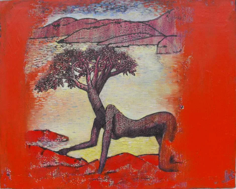 “A part of the nature” Oil on Canvas 50 x 40 cm 2010