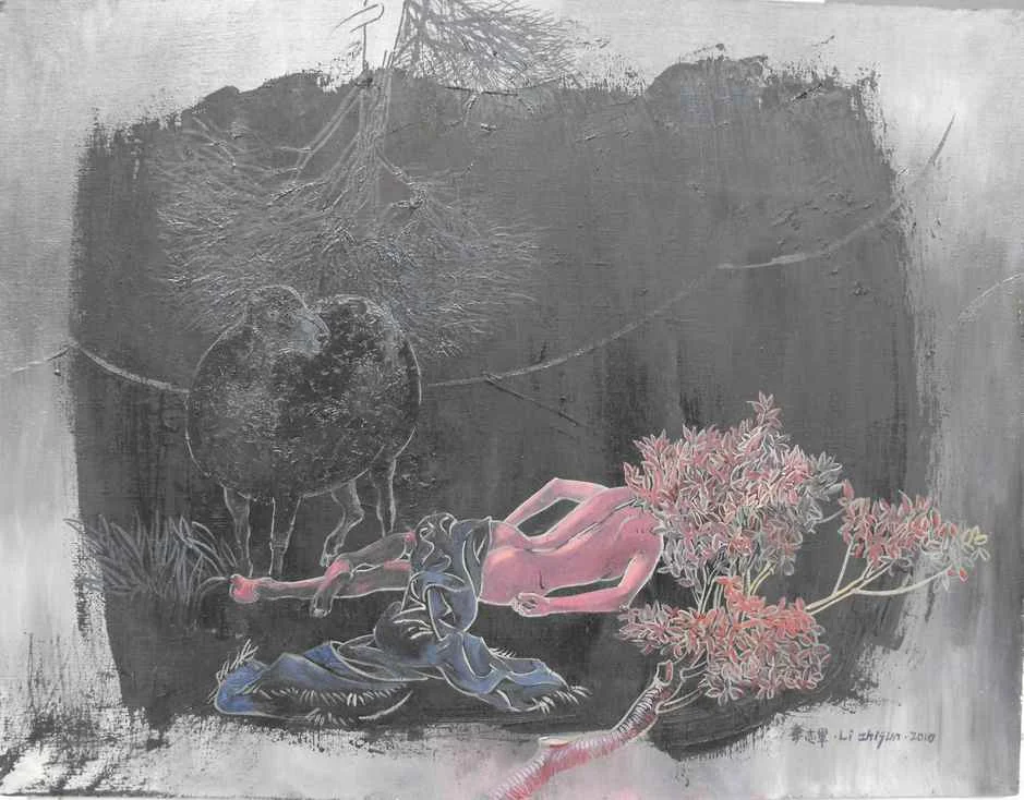 “Black magic” Oil on Canvas 65 x 50 cm 2010