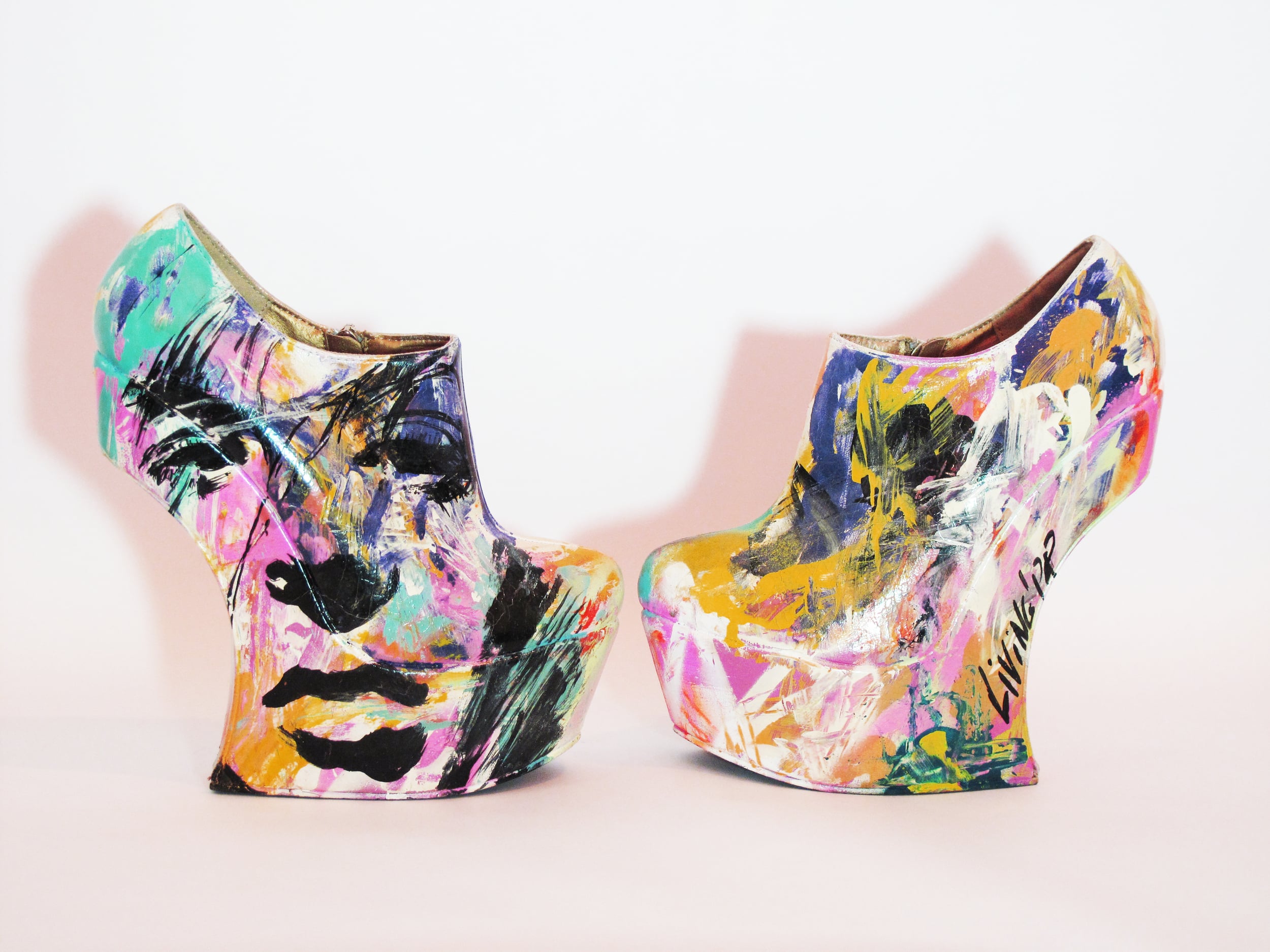 “High Heels” Mixed media 2013