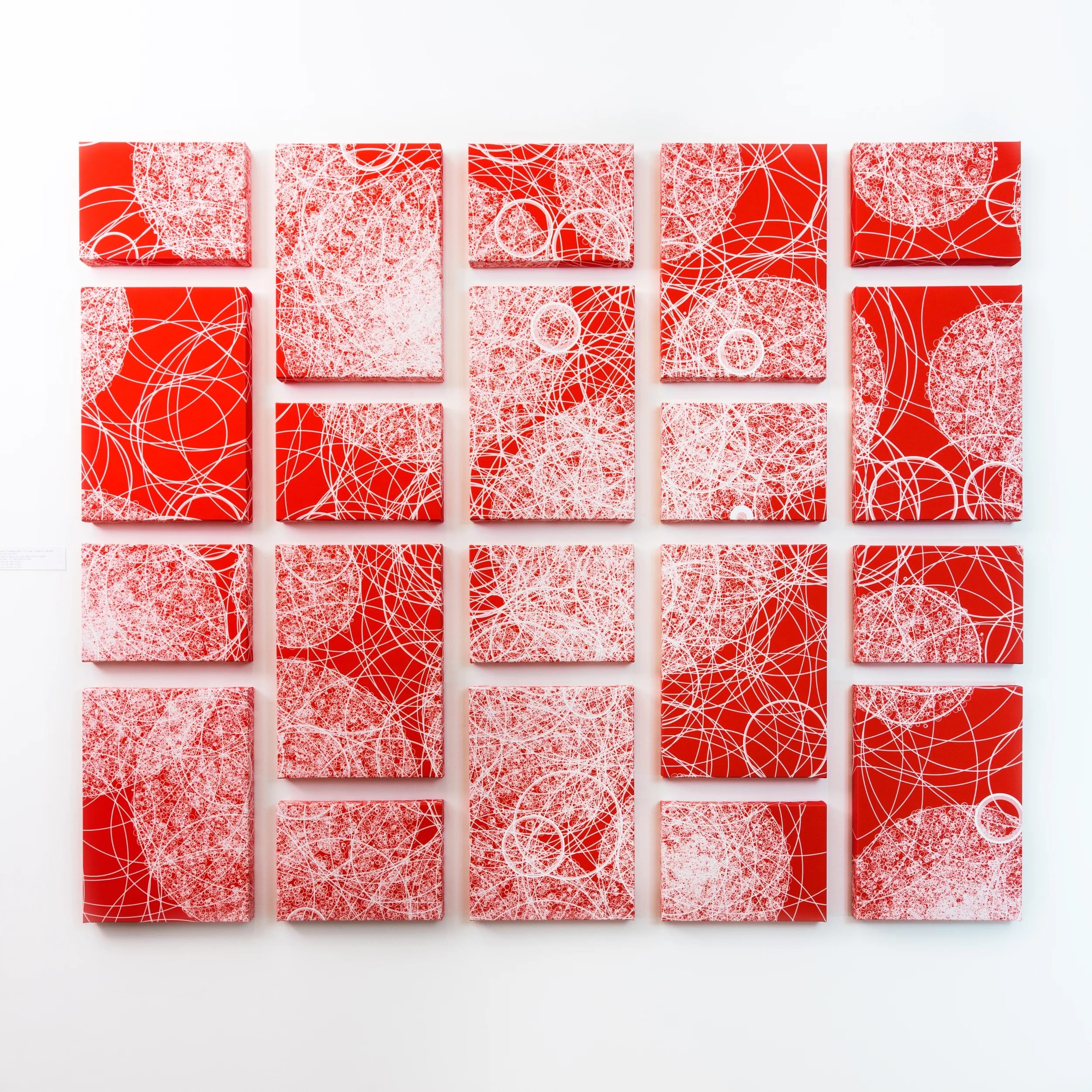 "Flatness, Wall 1" Giclée on Canvas 168.5 x 141 cm 2015