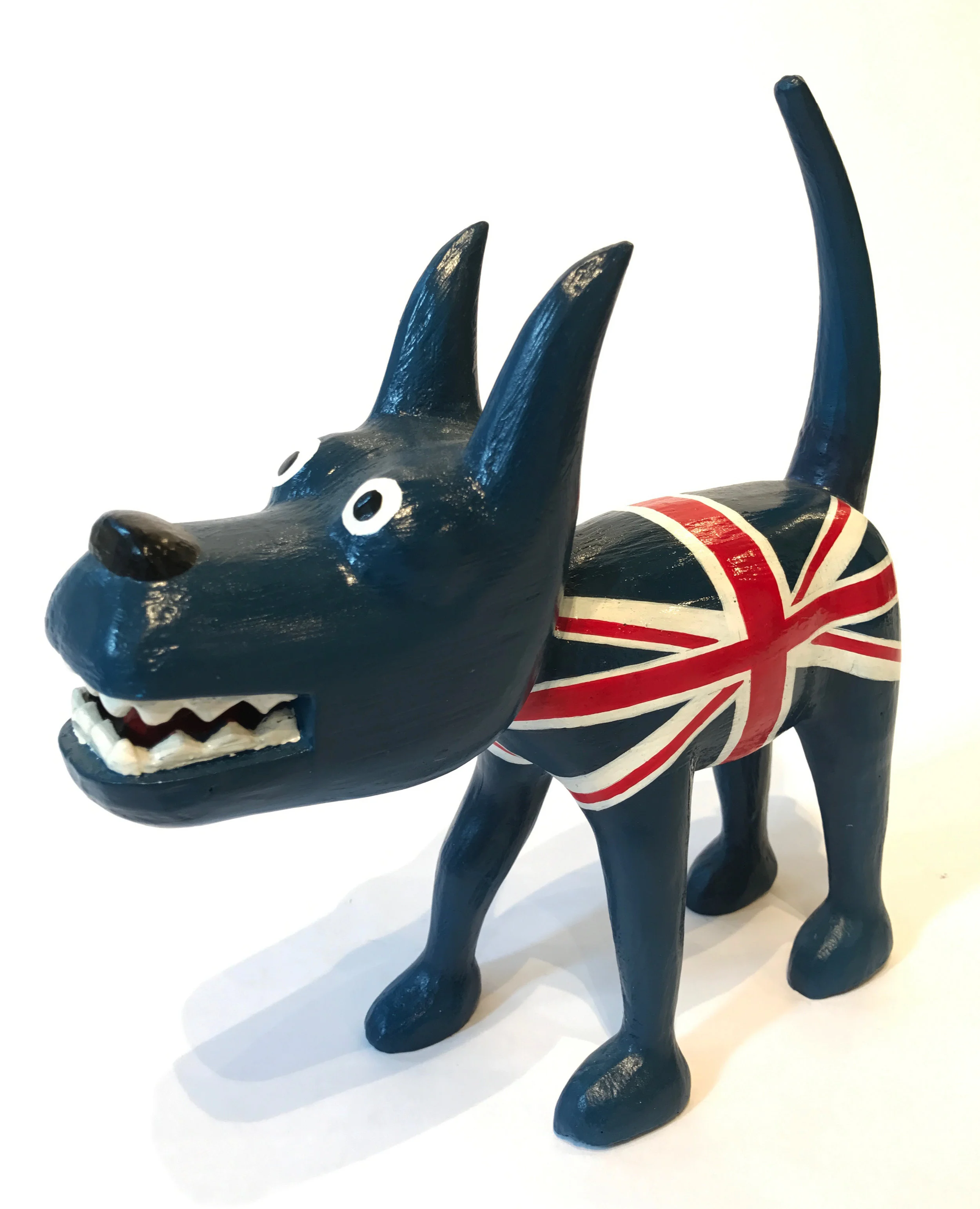 "Dog 5" Sculpture, unique item 27 x 24 x 9 cm 2010