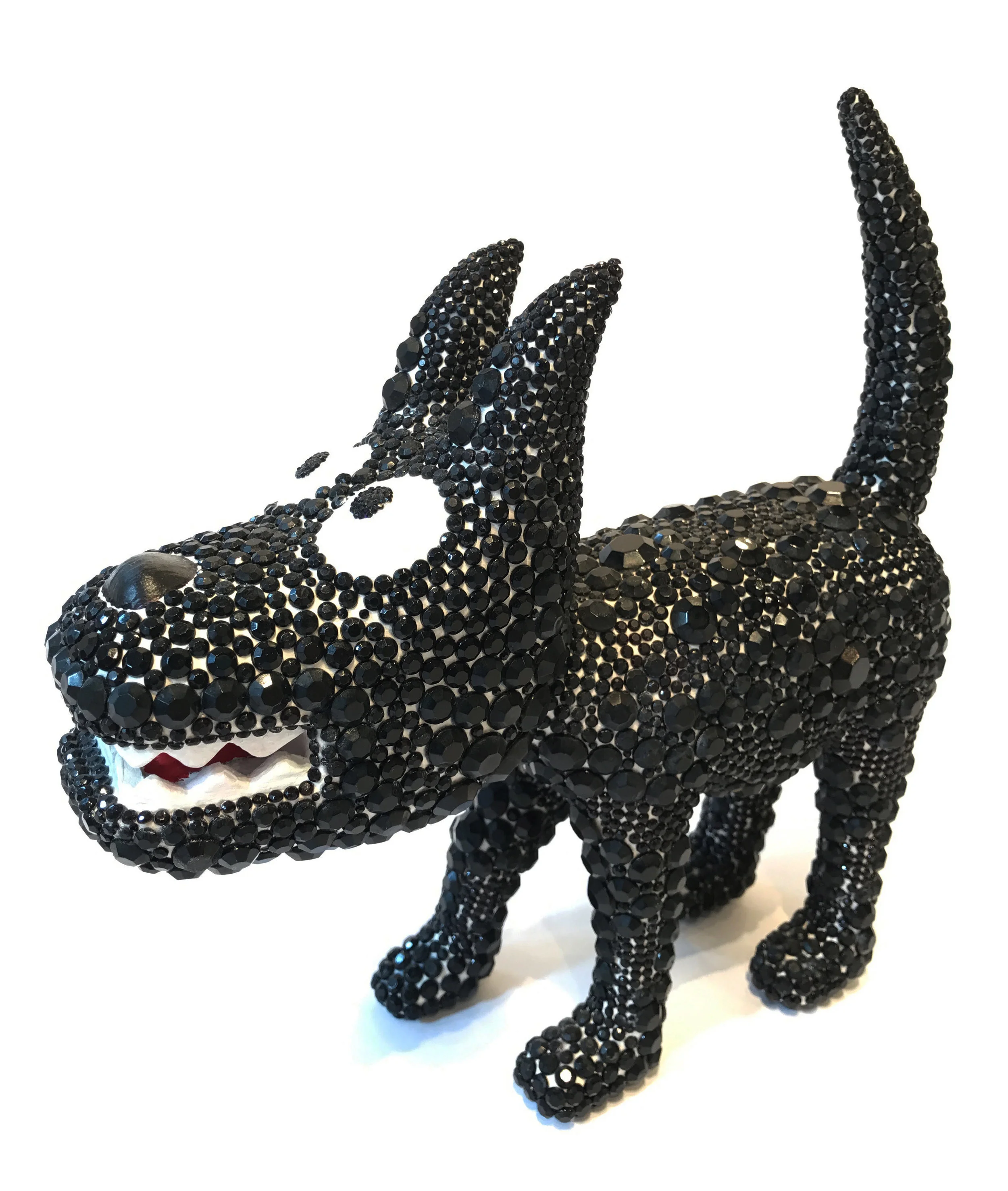 "Dog 8" Sculpture, unique item 27 x 24 x 9 cm 2010