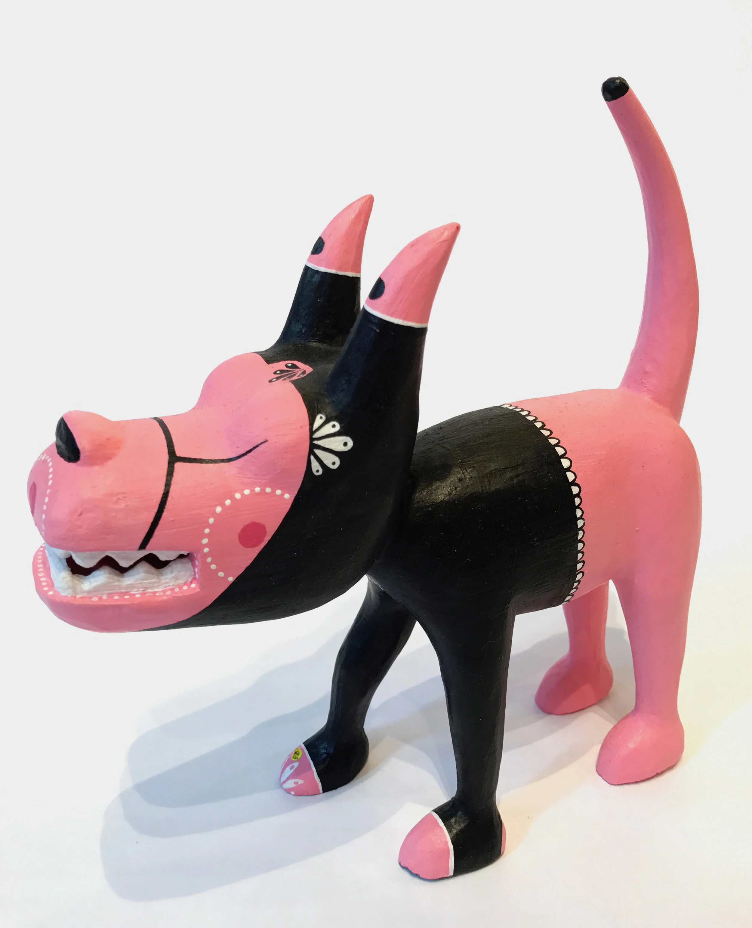 "Dog 13" Sculpture, unique item 27 x 24 x 9 cm 2010