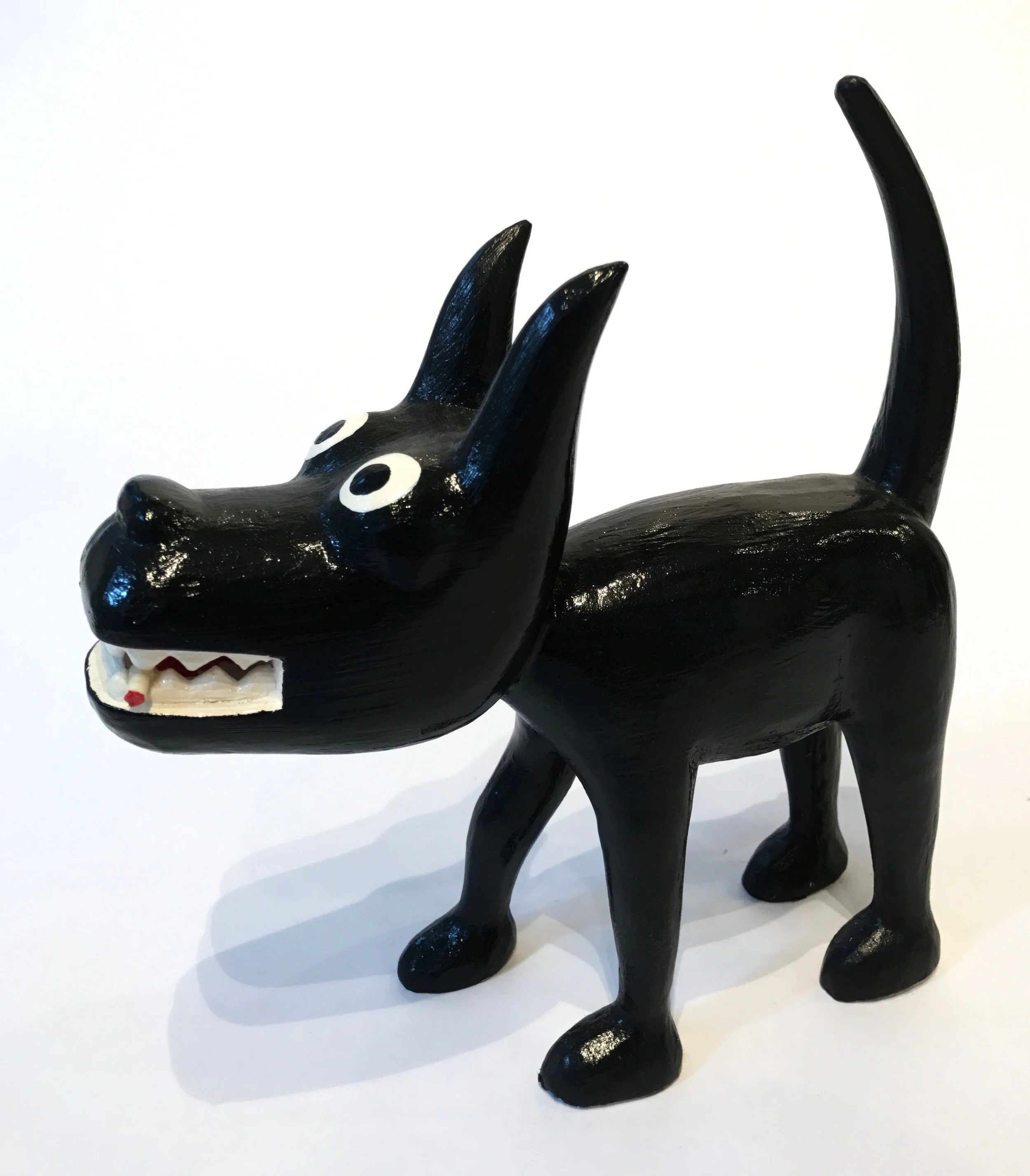 "Dog 17" Sculpture, unique item 27 x 24 x 9 cm 2010