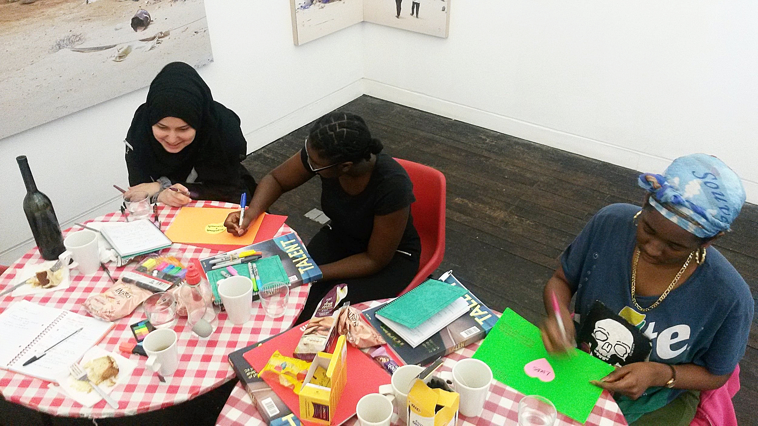 Day 3 - planning in the gallery