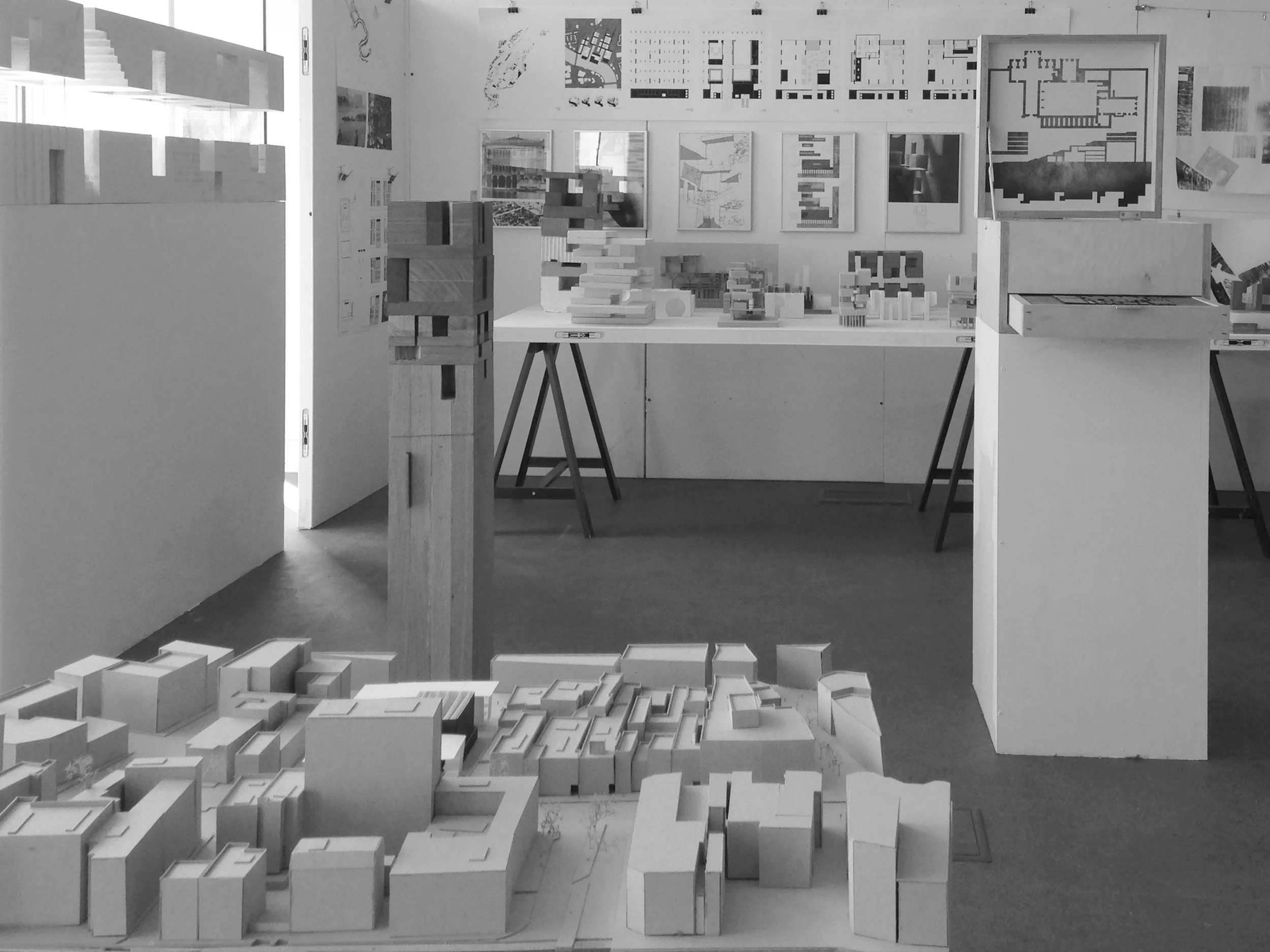 Photograph pictures M Arch work by Feidhlim O'Neill and Chris Weir