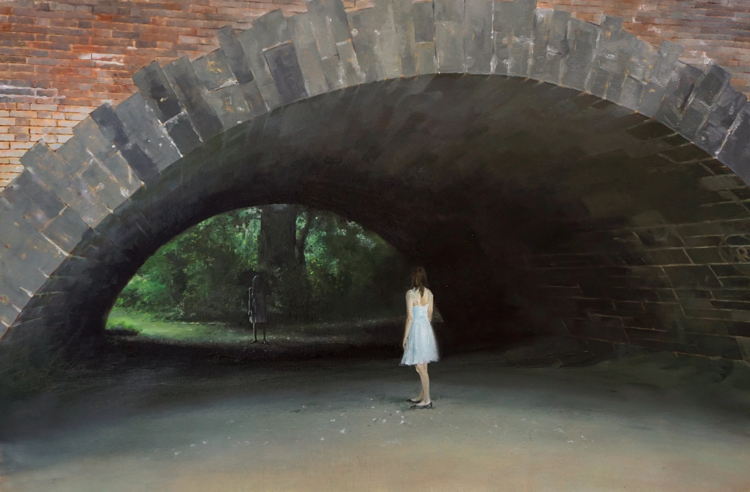 The Other Side, 30"x20", oil on linen. Sold