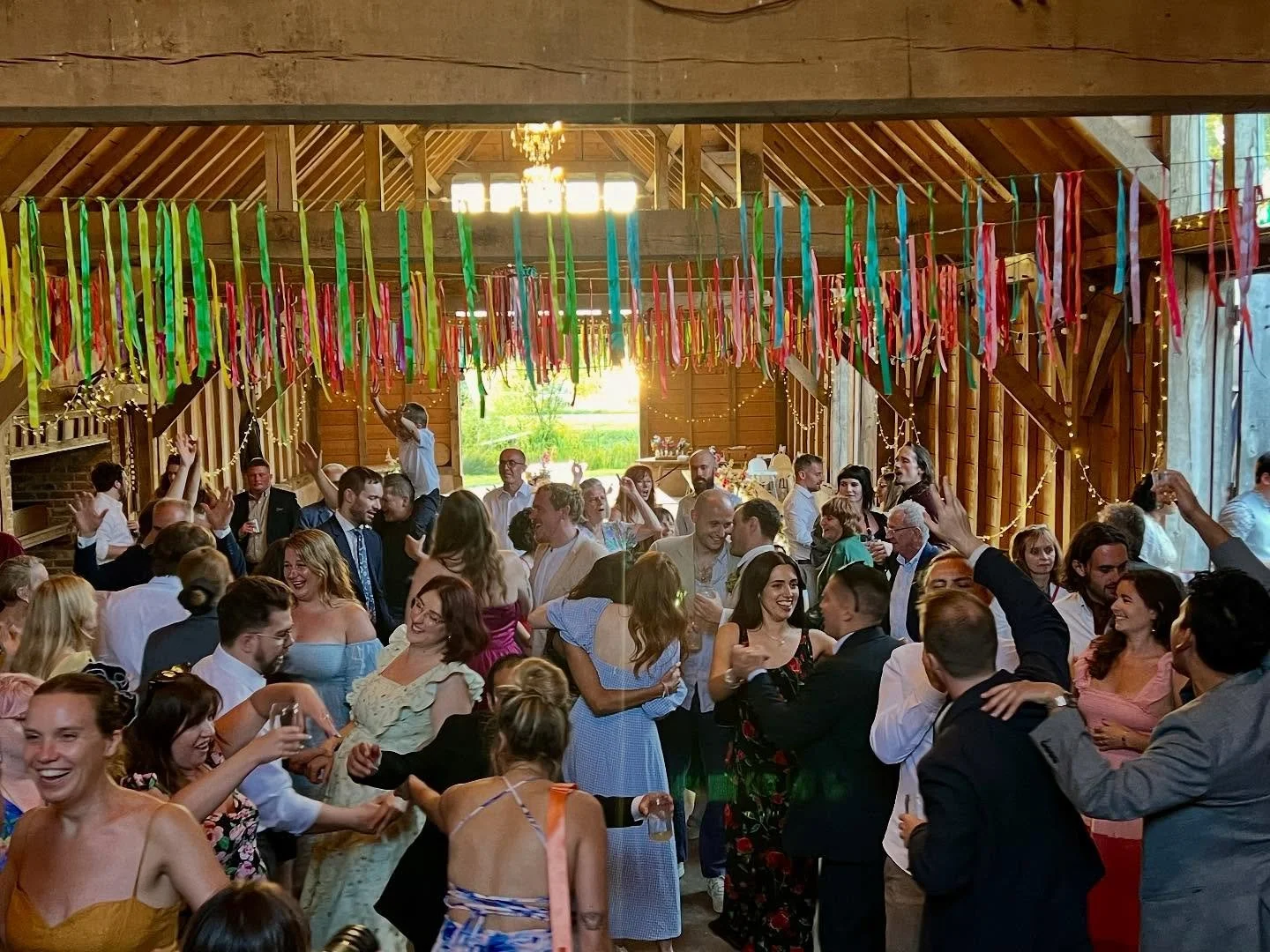 Great time in August DJing for Claire and Ross! Awesome atmosphere and a lovely crowd ❤️🪩🤩 

venue: @theyoghurtrooms 
DJ: @polar_bears_can_dance 

#festival #wedding #dj #djs #kent #kentweddingsupplier #vinyl #serato #djlife