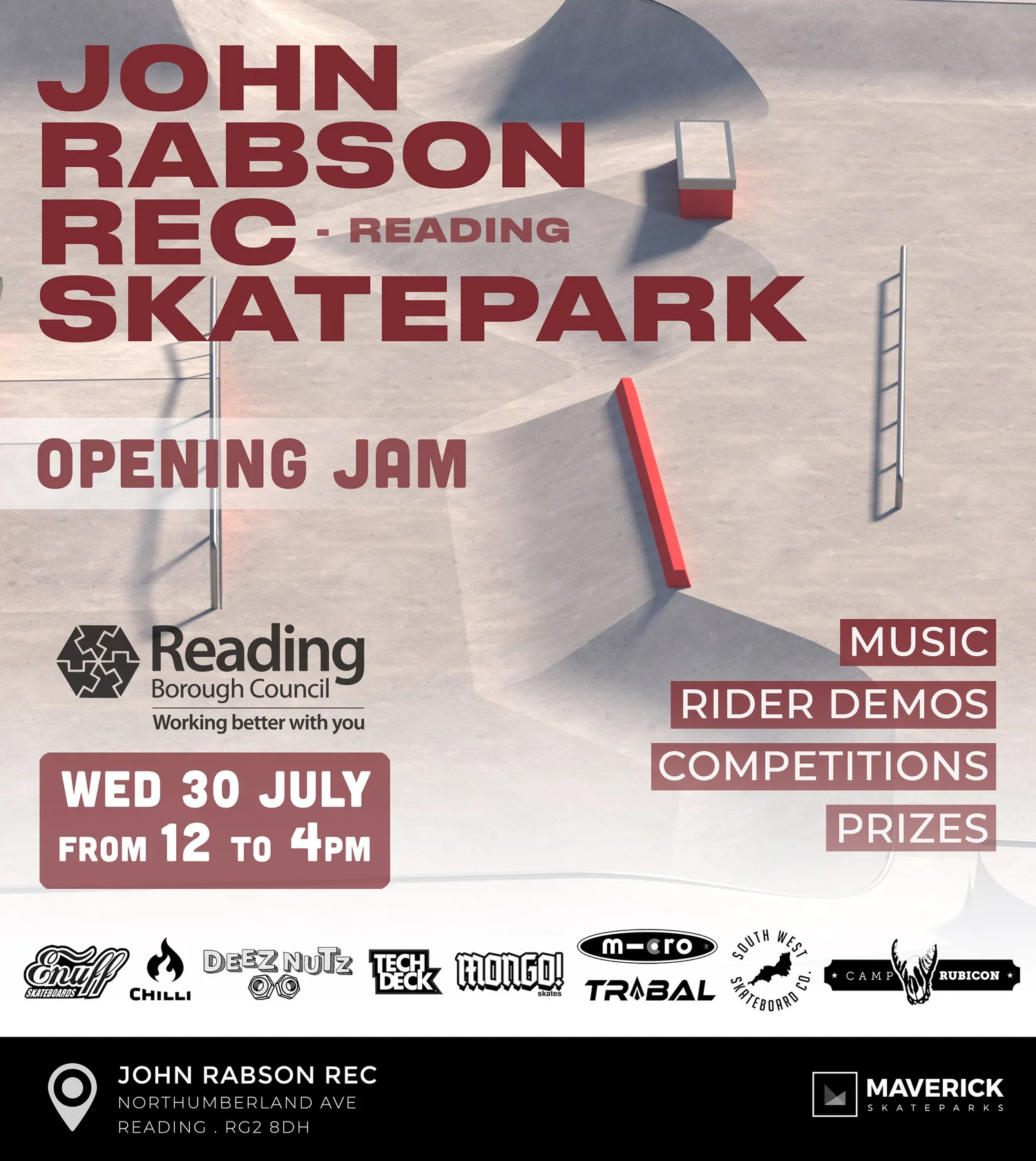 Jam Rabson John Rabson Rec Skatepark