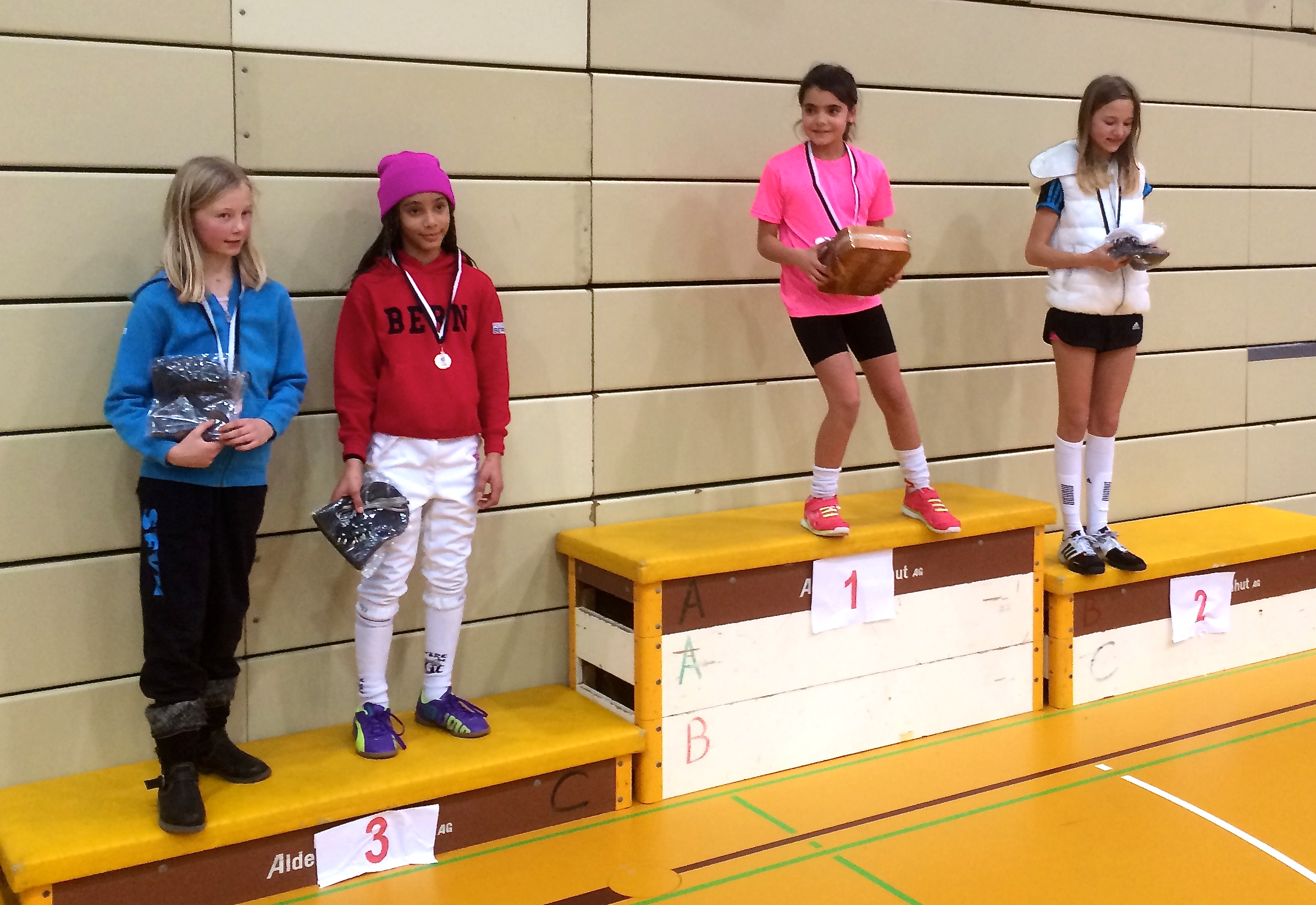 3. Platz für Zoé Staudenmann bei den Benjamins. (Foto: FCB)