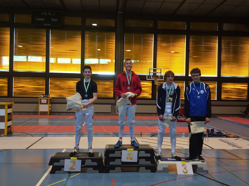 1. Platz für Jeremy Ramuz, U14