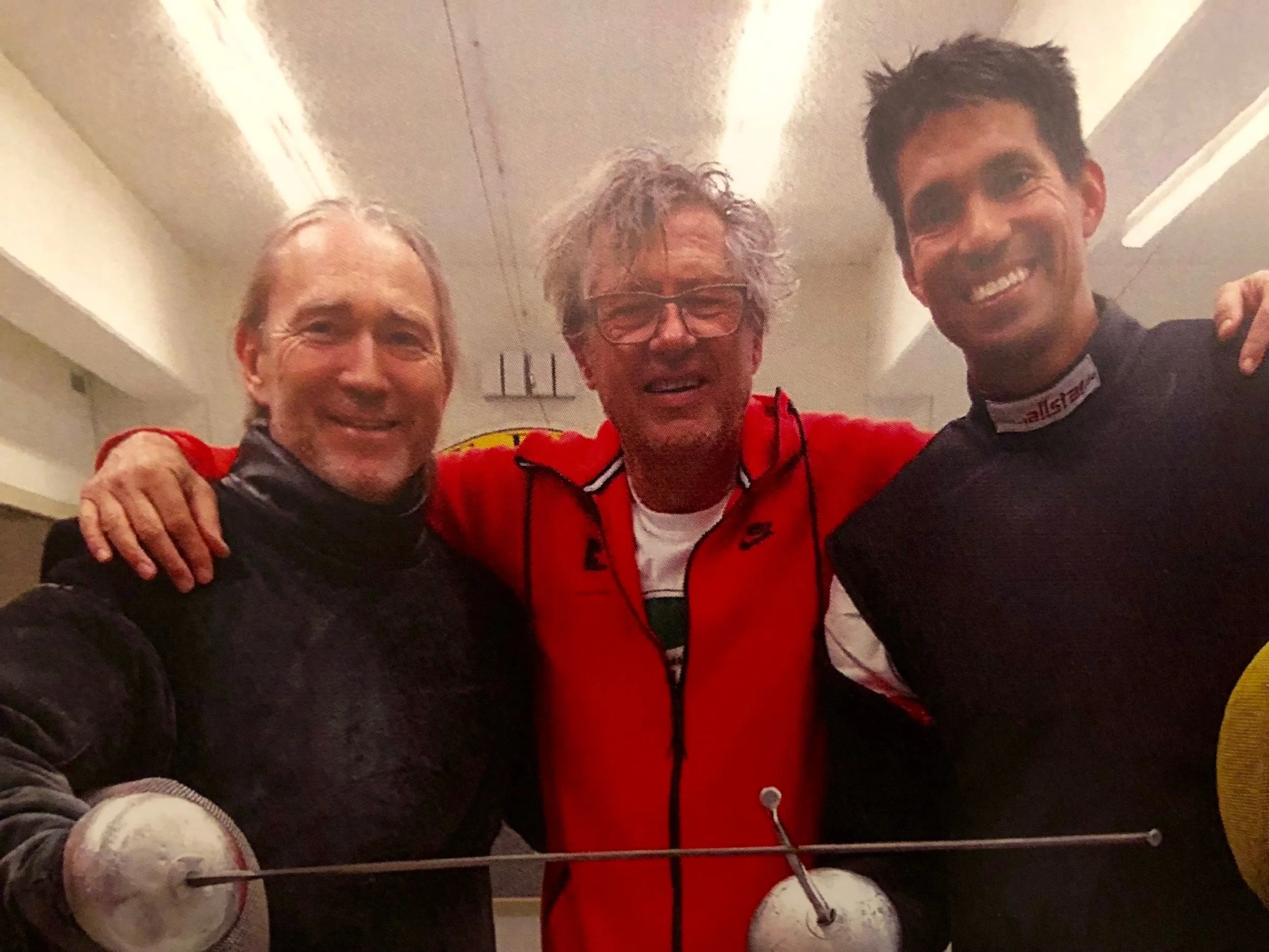 Gabriel Nielaba, Daniel Giger und Silvio Fernandez. 