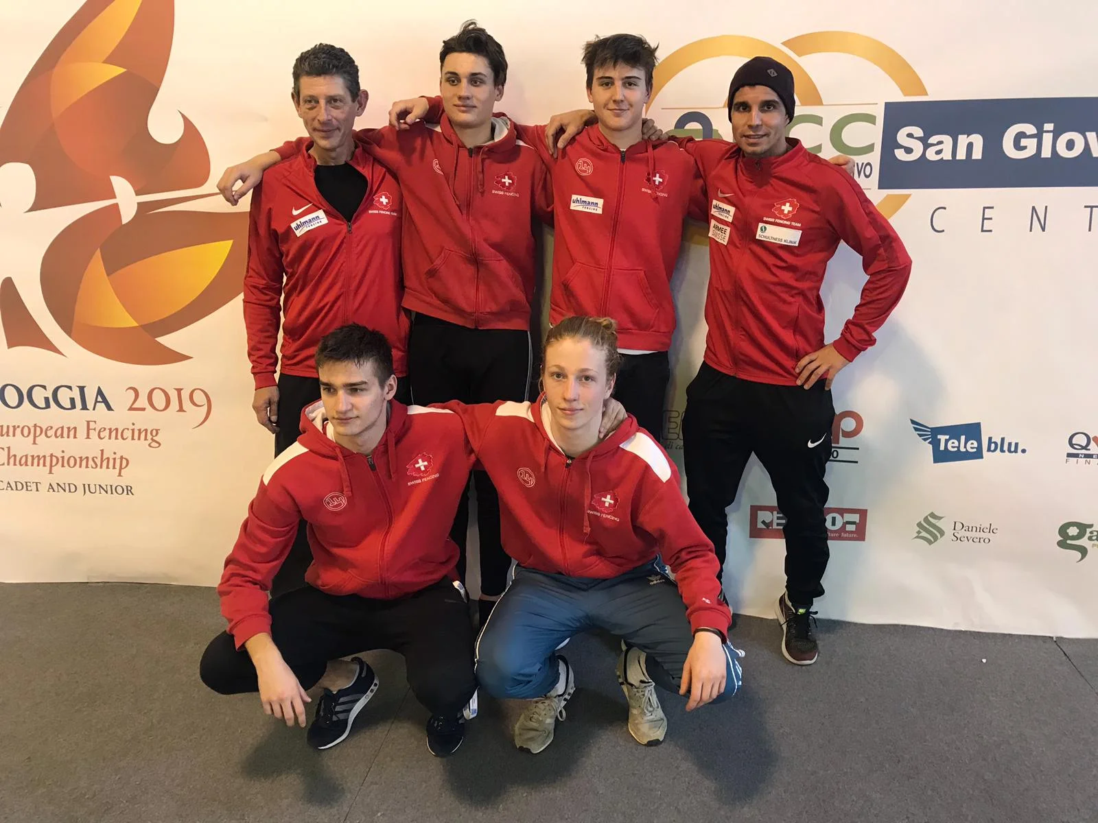 Das Schweizer U17-Team in Foggia. (Foto: FCB)