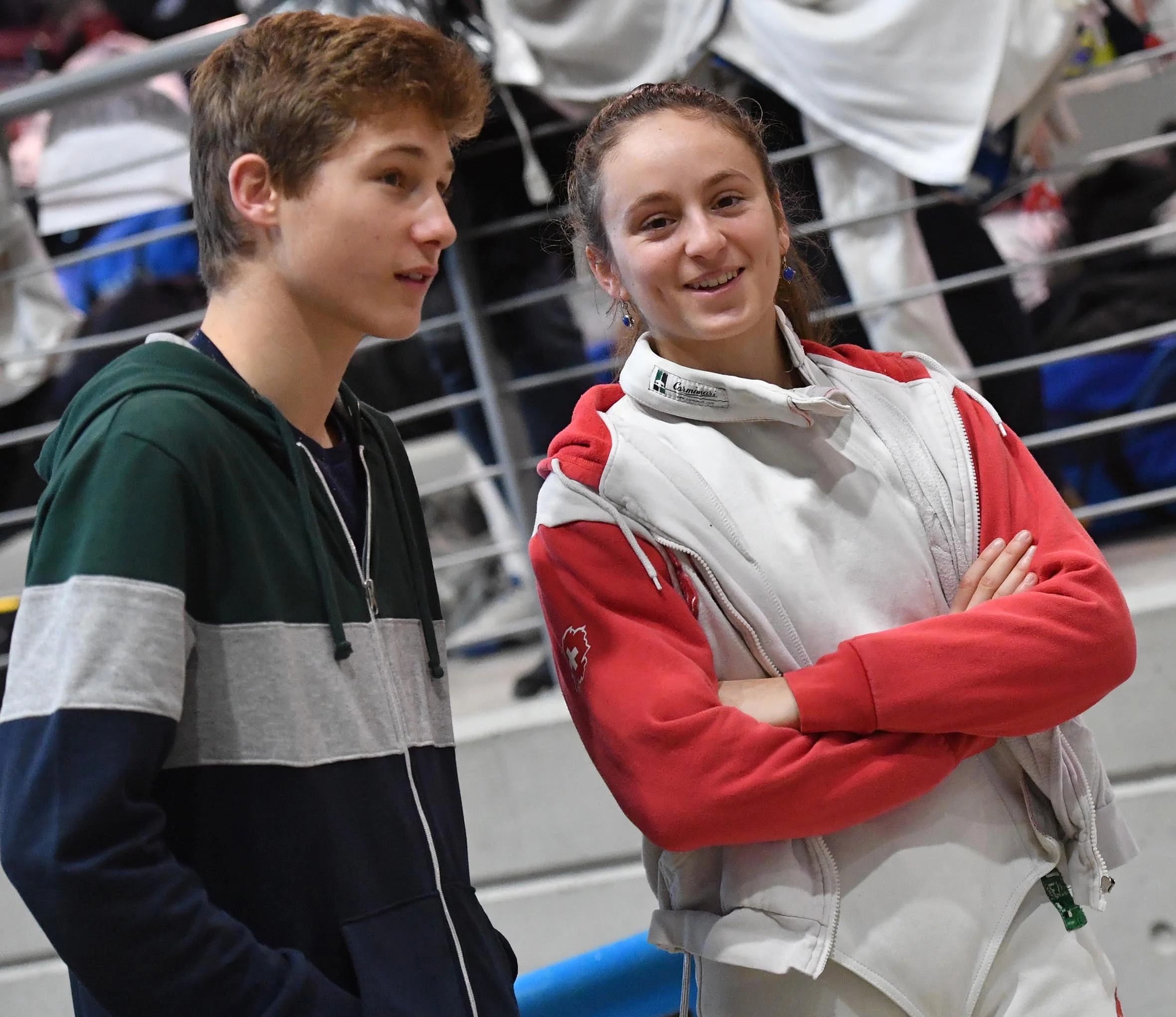 Angeline Favre vom Fechtclub Bern. (Foto: Augusto Bizzi/FIE, Swiss Fencing)